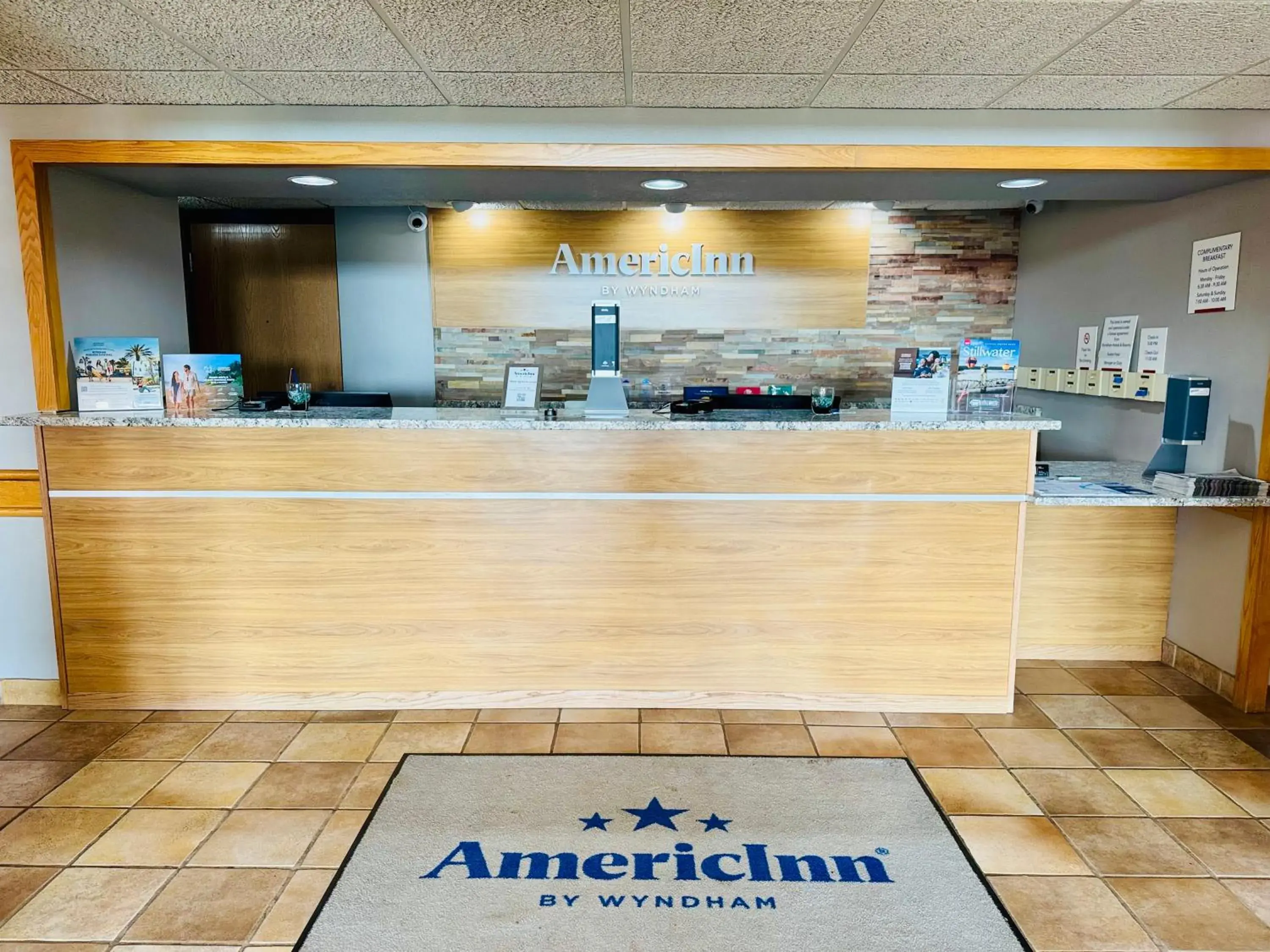 Lobby or reception in AmericInn by Wyndham Stillwater Lobby or reception in AmericInn by Wyndham Stillwater
