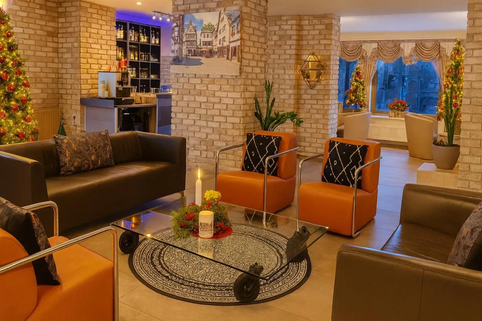 Lobby or reception in Mainzer Hof