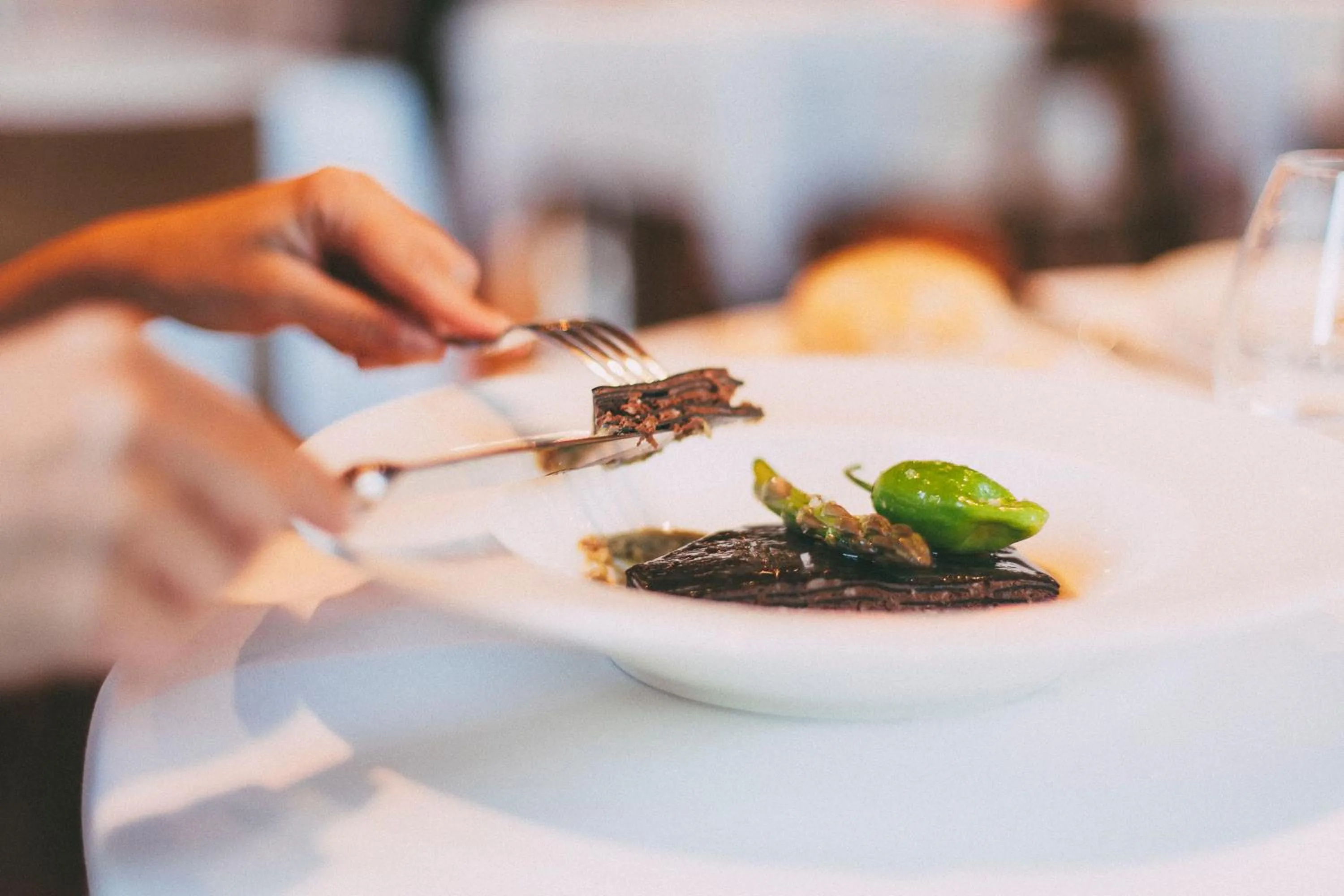 Restaurant/places to eat in Fuente Aceña Hotel Boutique