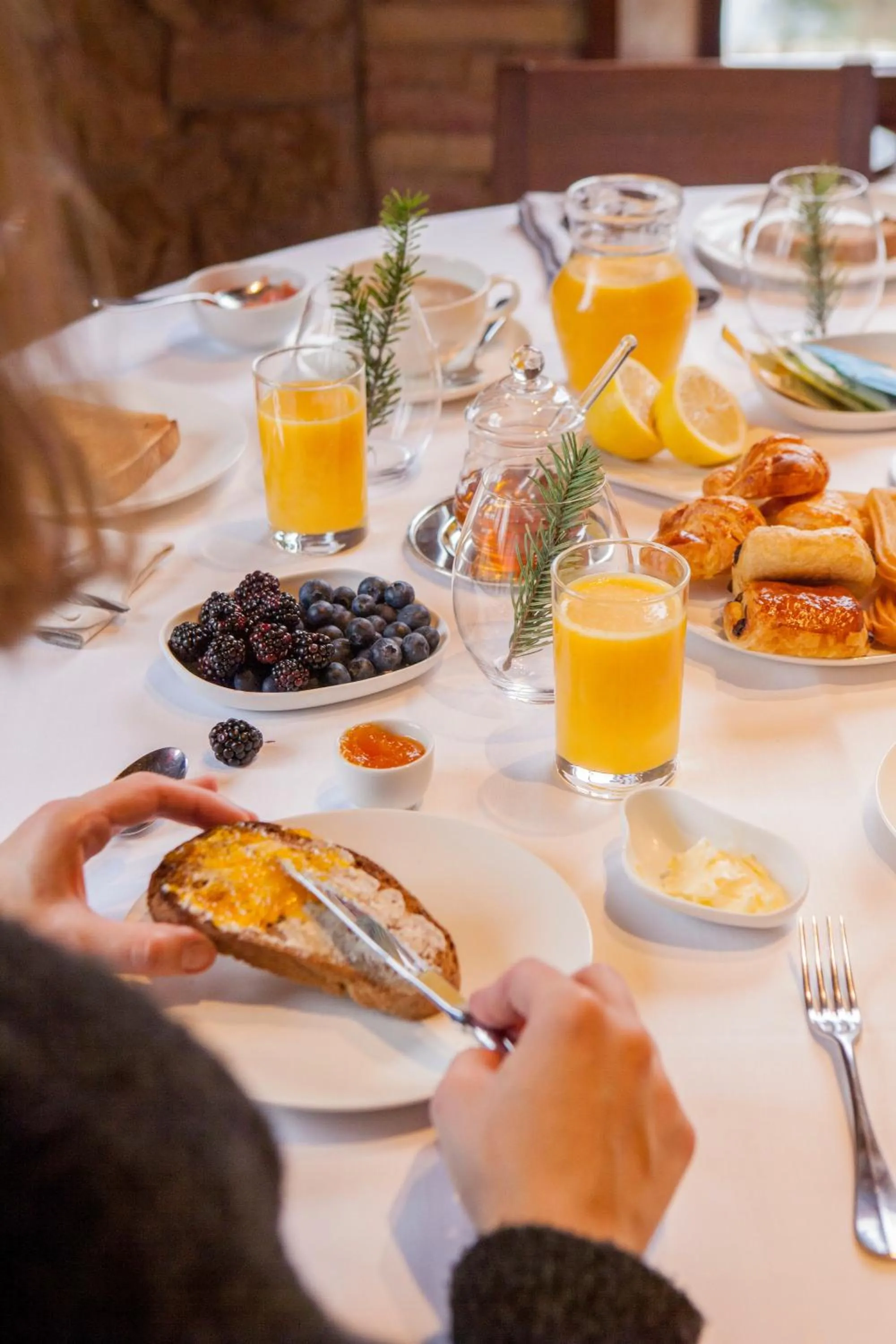 Food close-up in Fuente Aceña Hotel Boutique