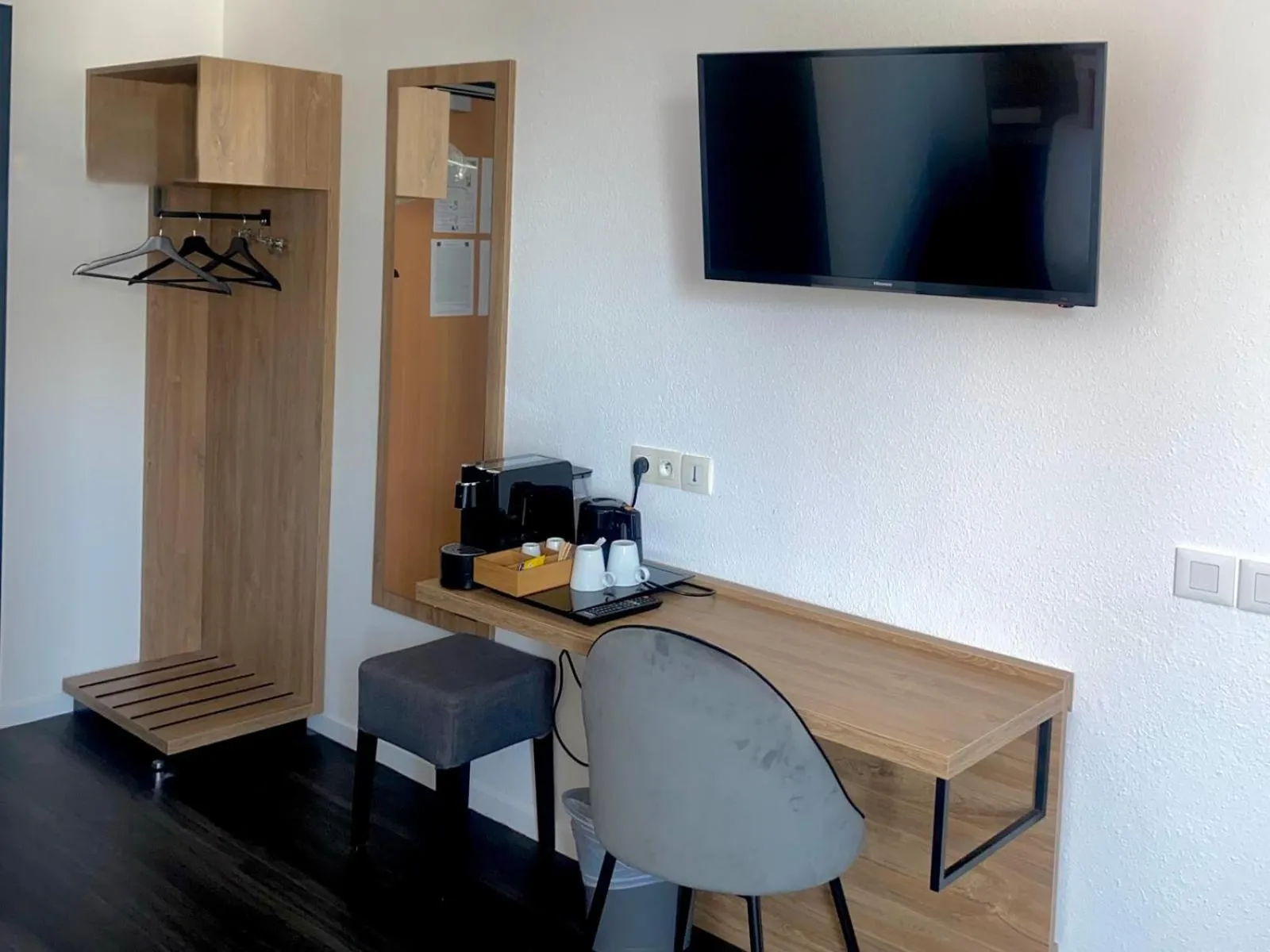 Seating area in Aka Lodge Lyon Eurexpo Arena Stadium