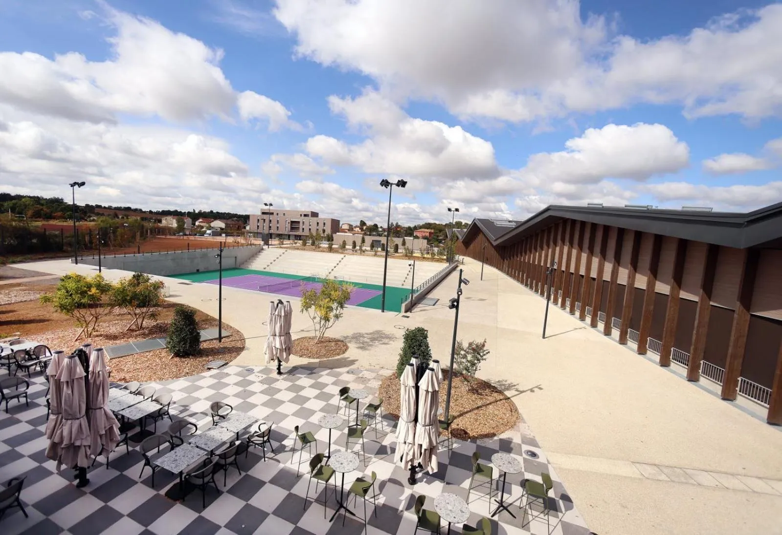 Neighbourhood in Aka Lodge Lyon Eurexpo Arena Stadium