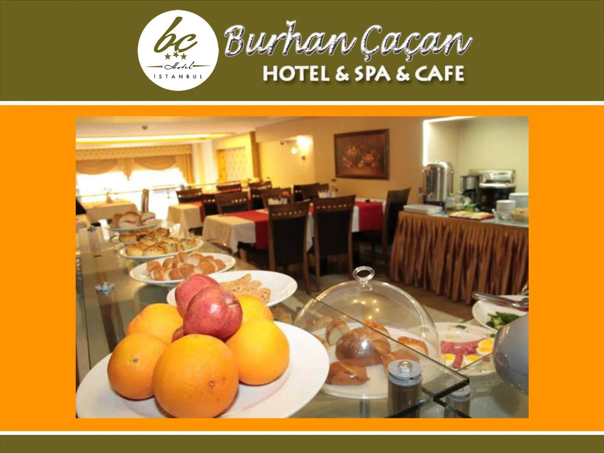 Buffet breakfast in BC Burhan Cacan Hotel & Spa & Cafe