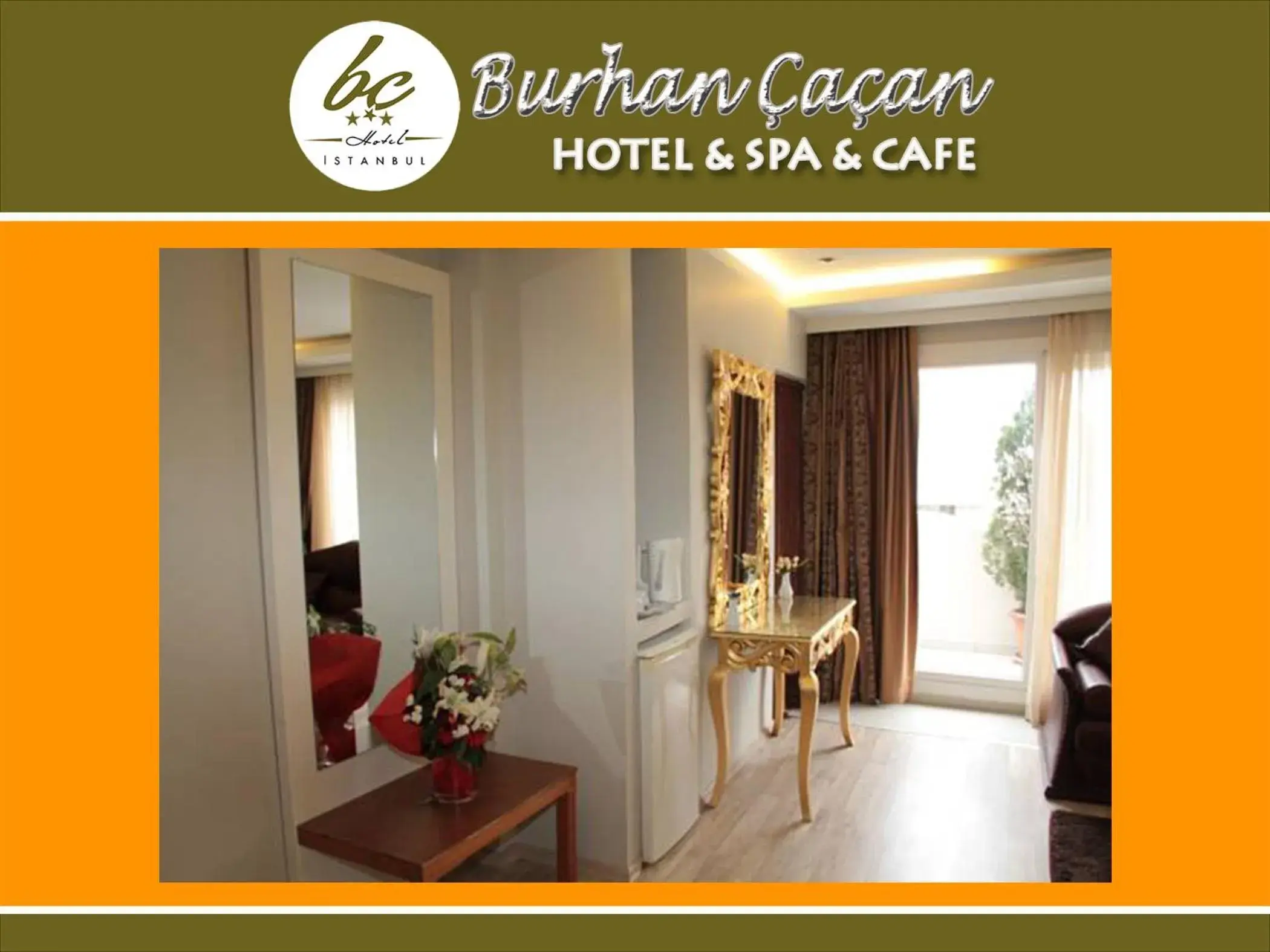 Living room in BC Burhan Cacan Hotel & Spa & Cafe Living room in BC Burhan Cacan Hotel & Spa & Cafe