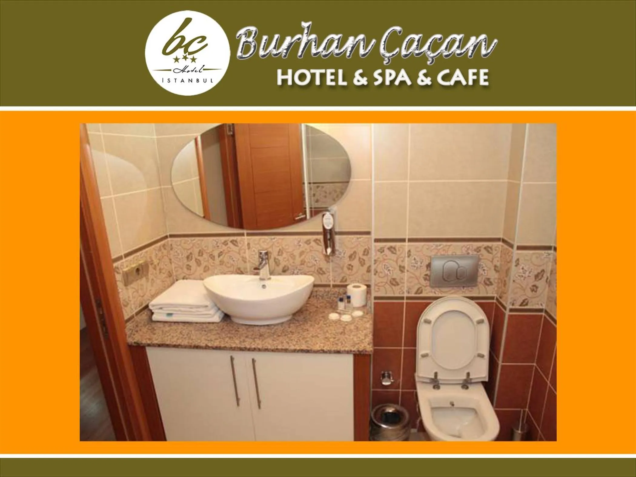 Bathroom in BC Burhan Cacan Hotel & Spa & Cafe