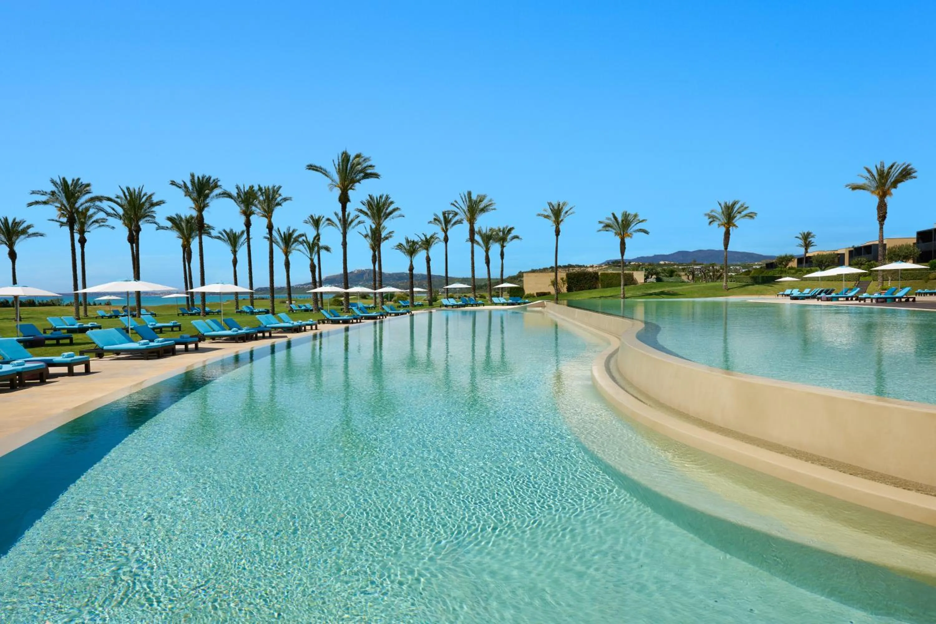 Swimming pool in Verdura Resort