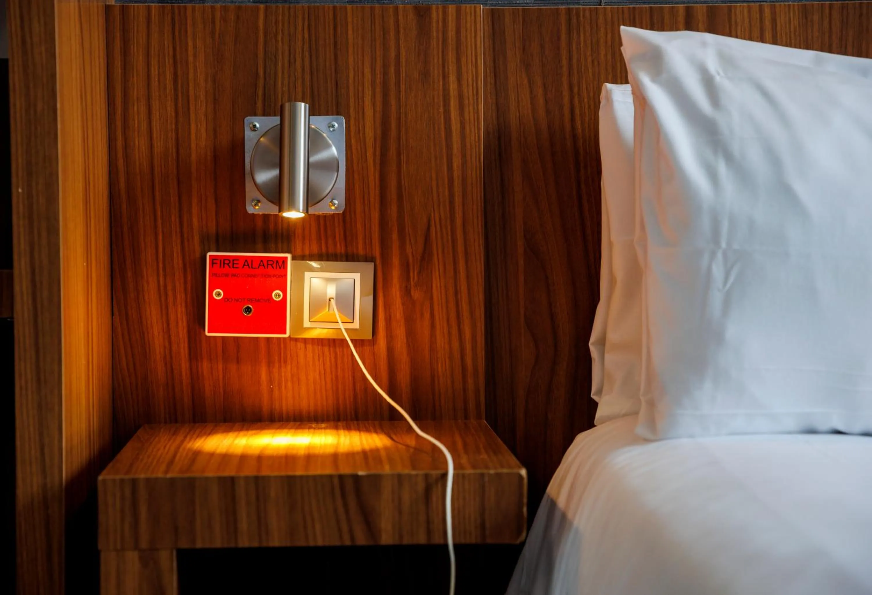 Decorative detail, Bed in Holiday Inn Express Bilbao Airport by IHG