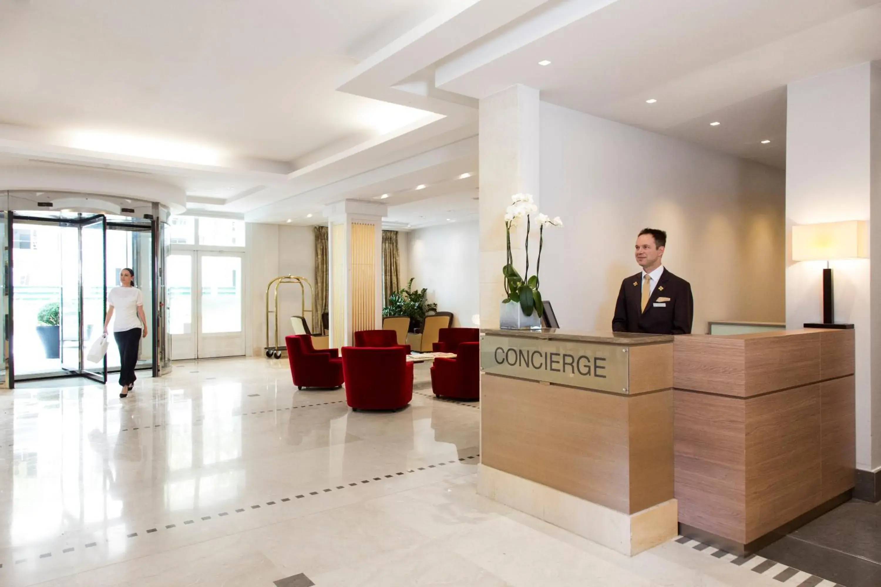 Lobby or reception in Relais Spa Val d'Europe Lobby or reception in Relais Spa Val d'Europe