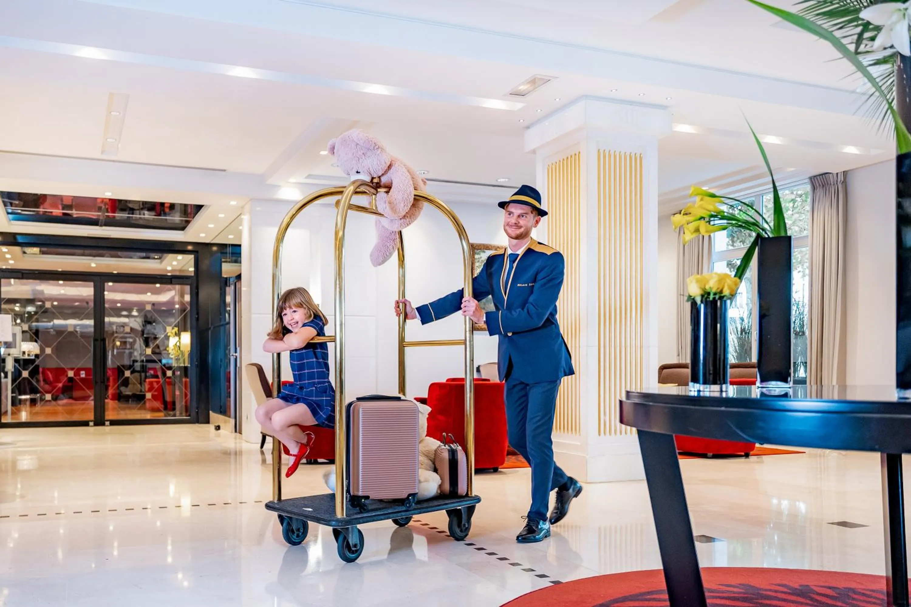 Lobby or reception in Relais Spa Val d'Europe