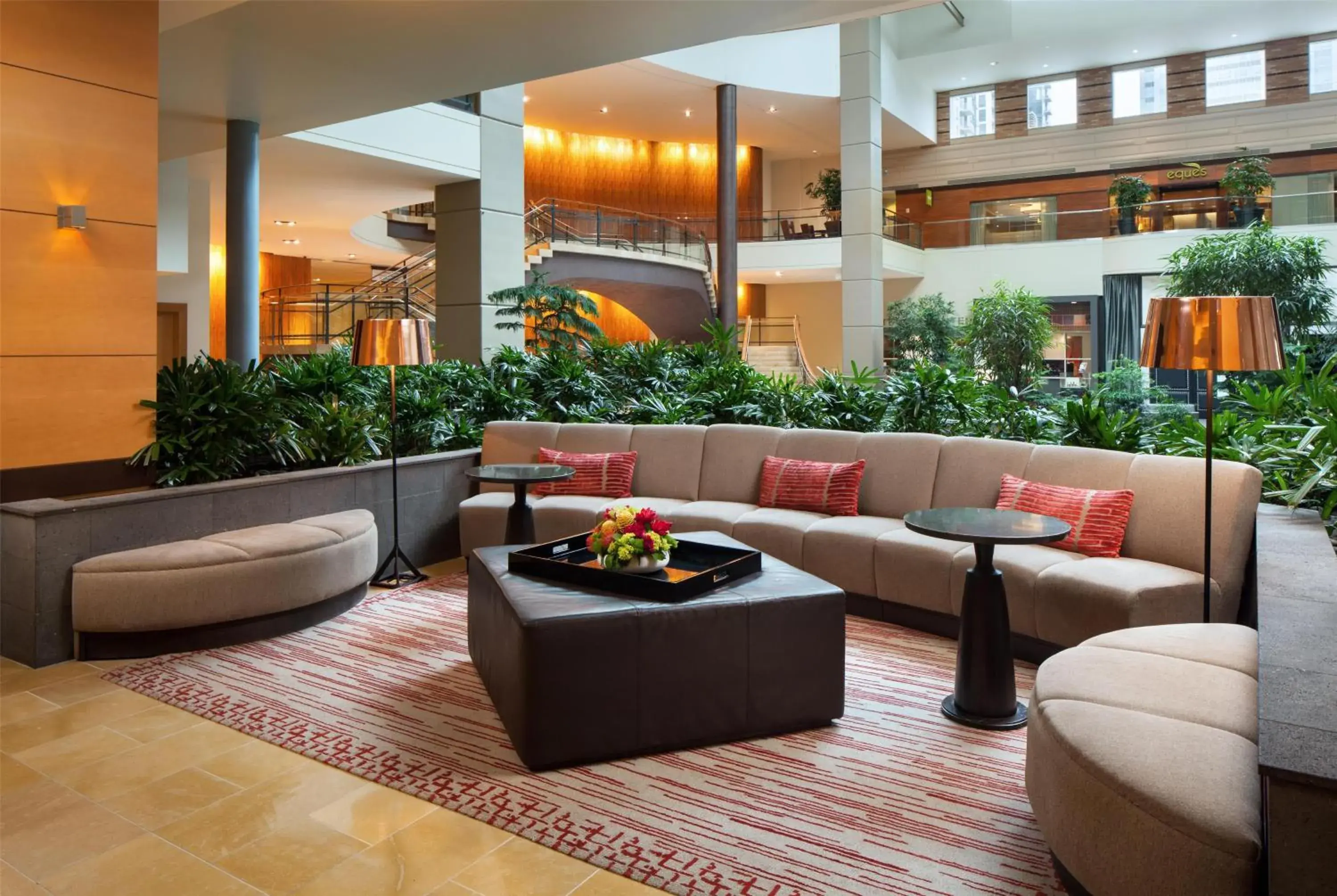 Lobby or reception in Hyatt Regency Bellevue Lobby or reception in Hyatt Regency Bellevue