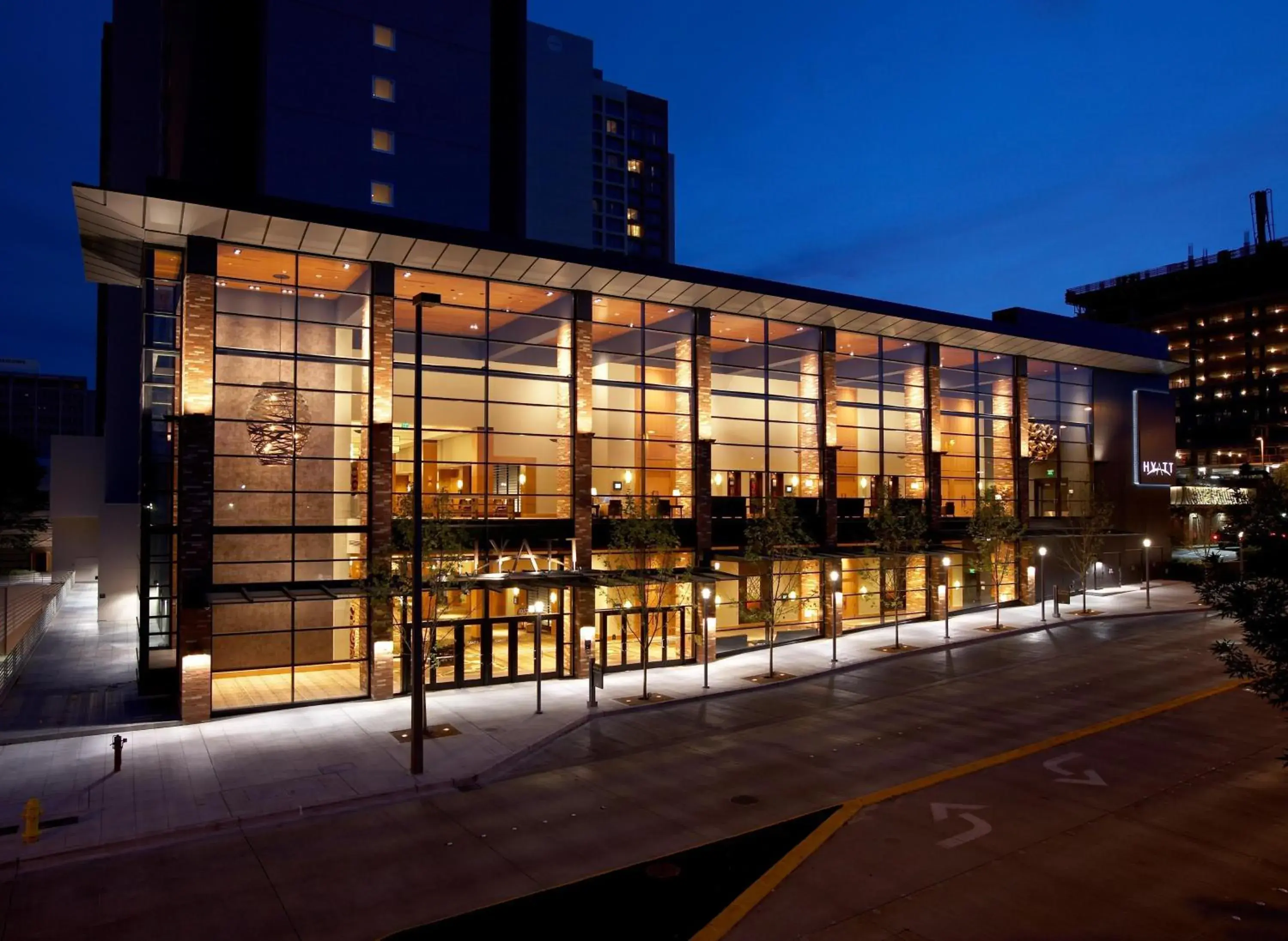 Property building in Hyatt Regency Bellevue Property building in Hyatt Regency Bellevue
