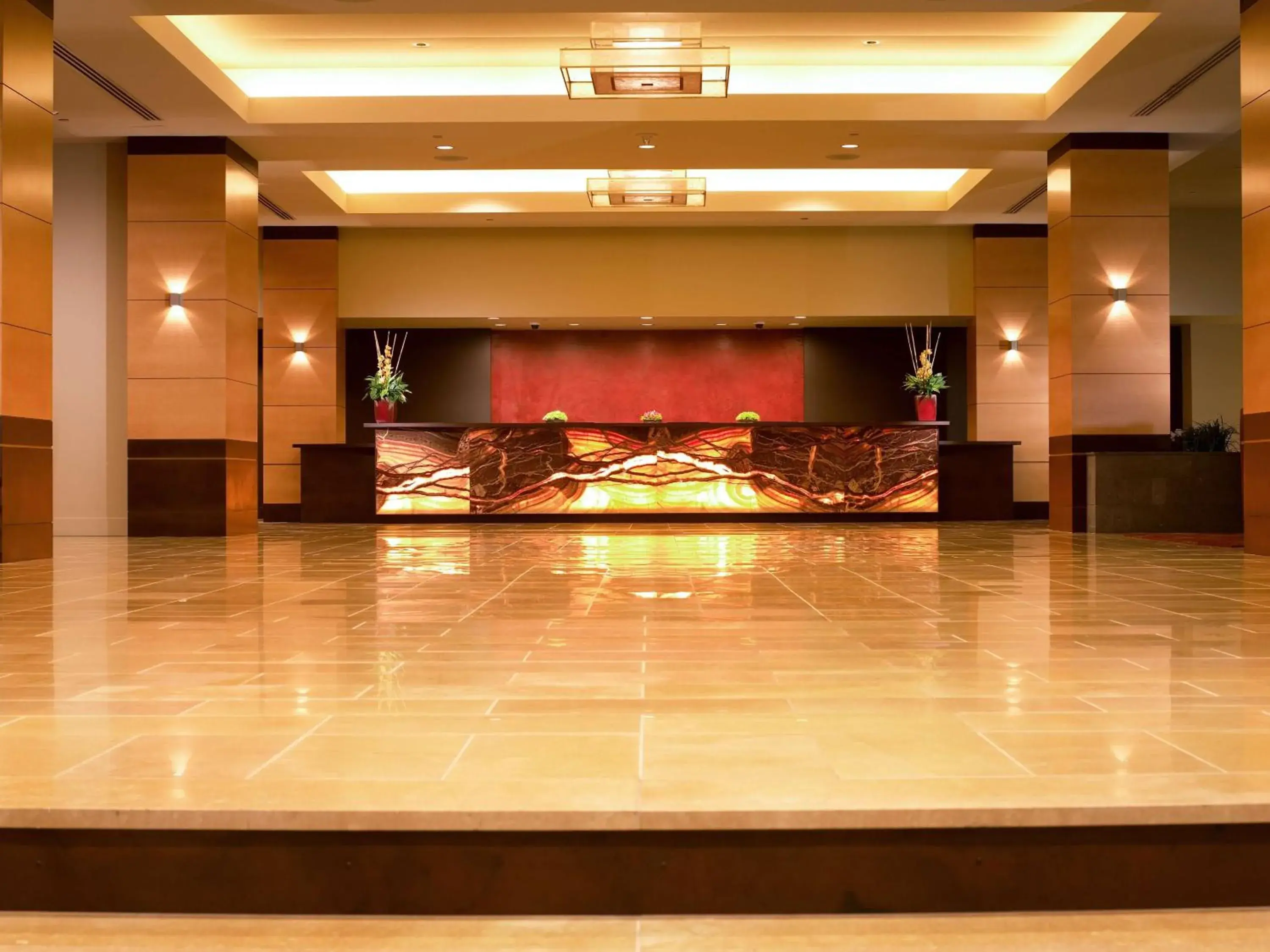 Lobby or reception in Hyatt Regency Bellevue Lobby or reception in Hyatt Regency Bellevue