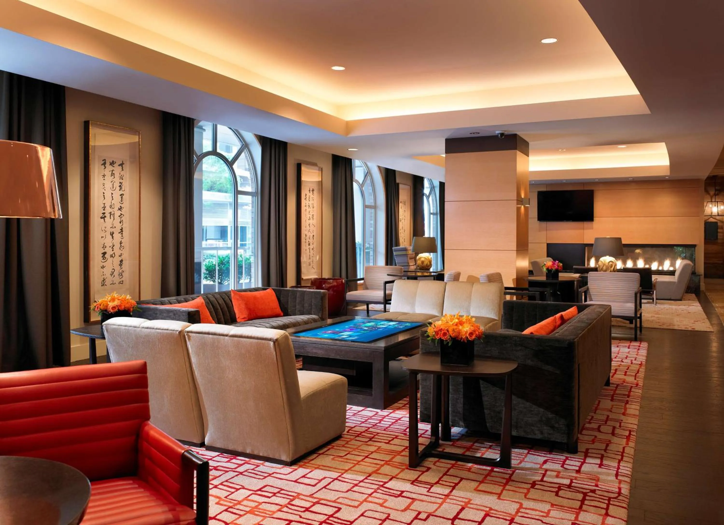 Pool view in Hyatt Regency Bellevue