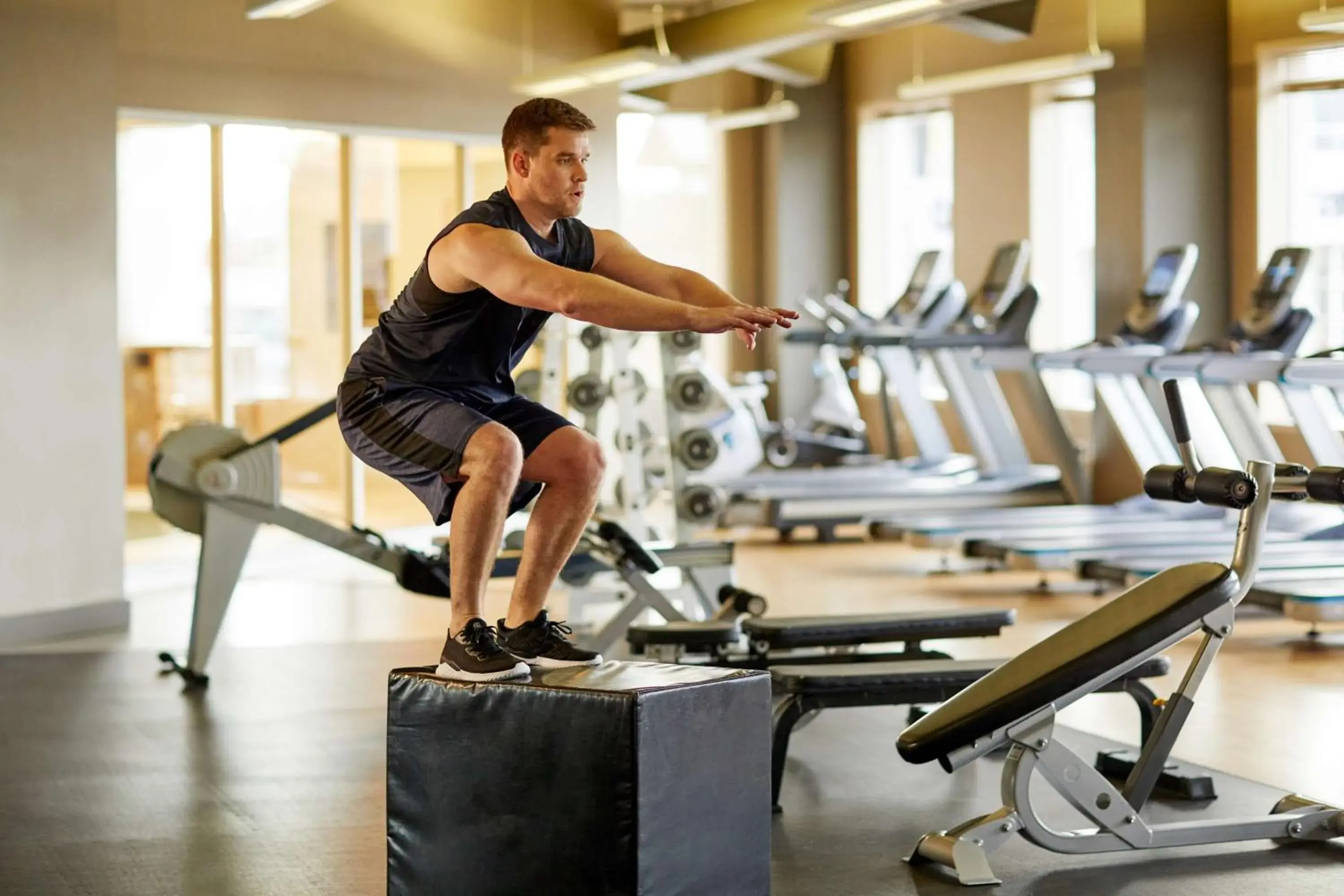 Fitness centre/facilities in Hyatt Regency Bellevue Fitness centre/facilities in Hyatt Regency Bellevue