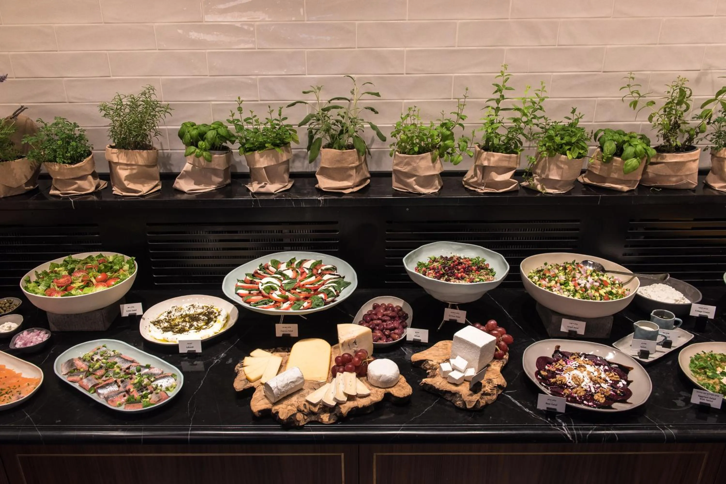 Buffet breakfast in Melody Hotel - an Atlas Boutique Hotel