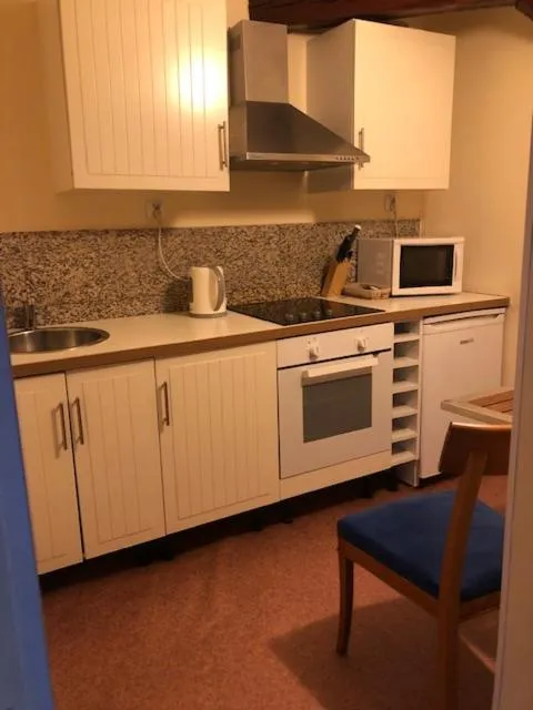 Kitchen or kitchenette in Residence B&B La Fontaine Aparthotel