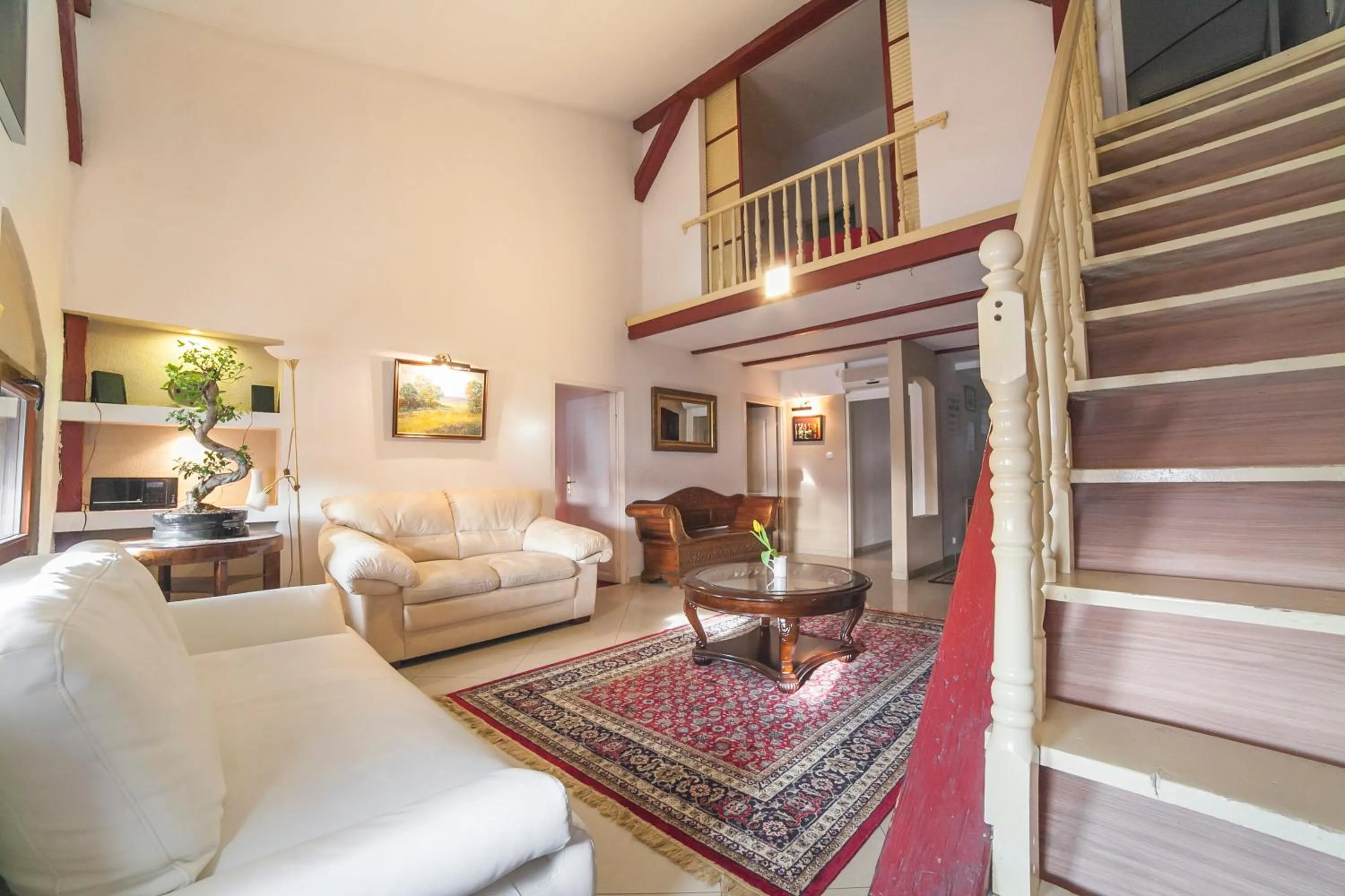 Living room in Residence B&B La Fontaine Aparthotel