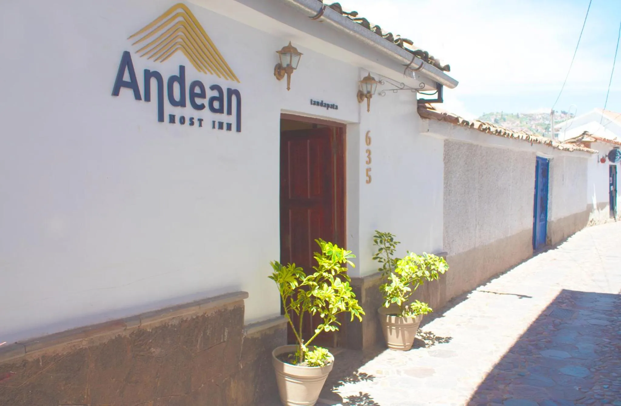 Property building in Hotel Andean Host Inn