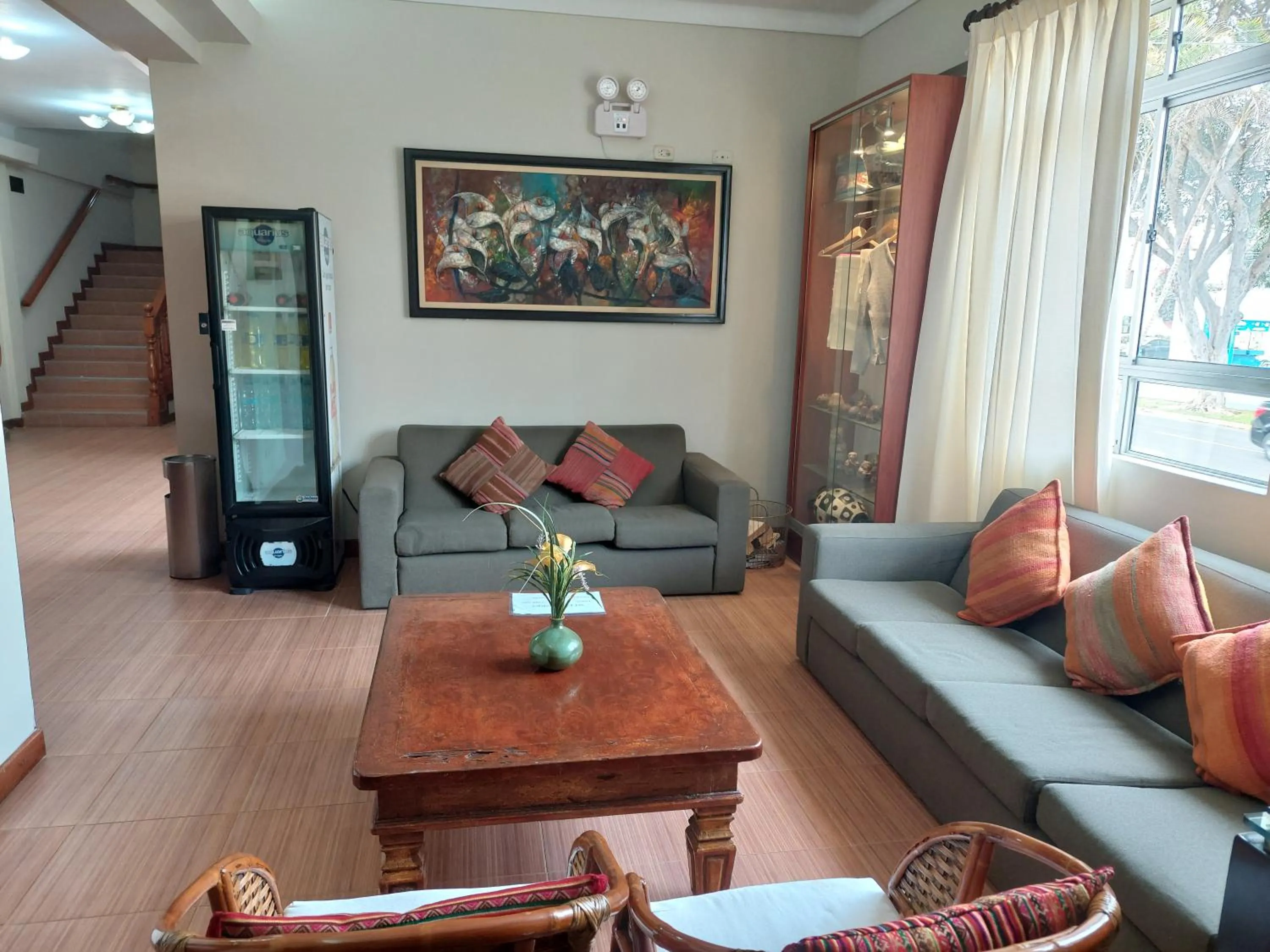 Living room in Lima Wasi Hotel Miraflores