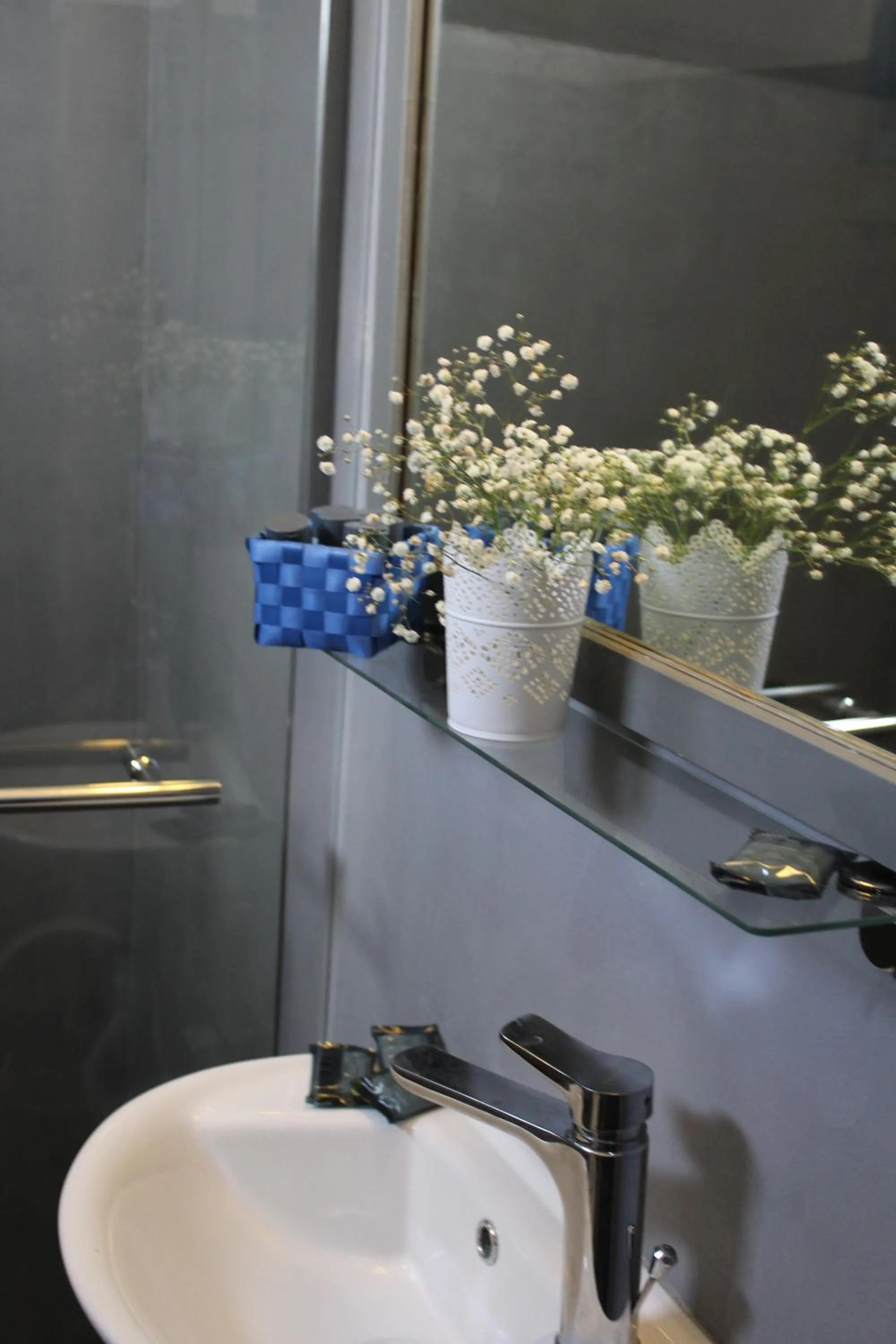 Bathroom in Santoimage house