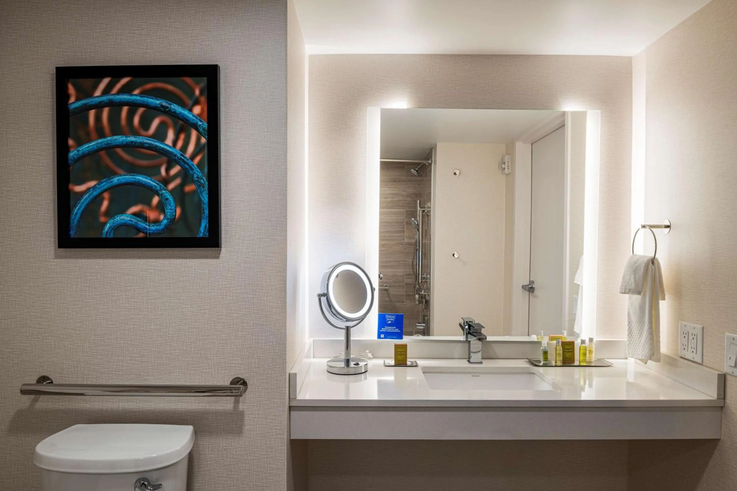 Bathroom in Doubletree By Hilton Madison East