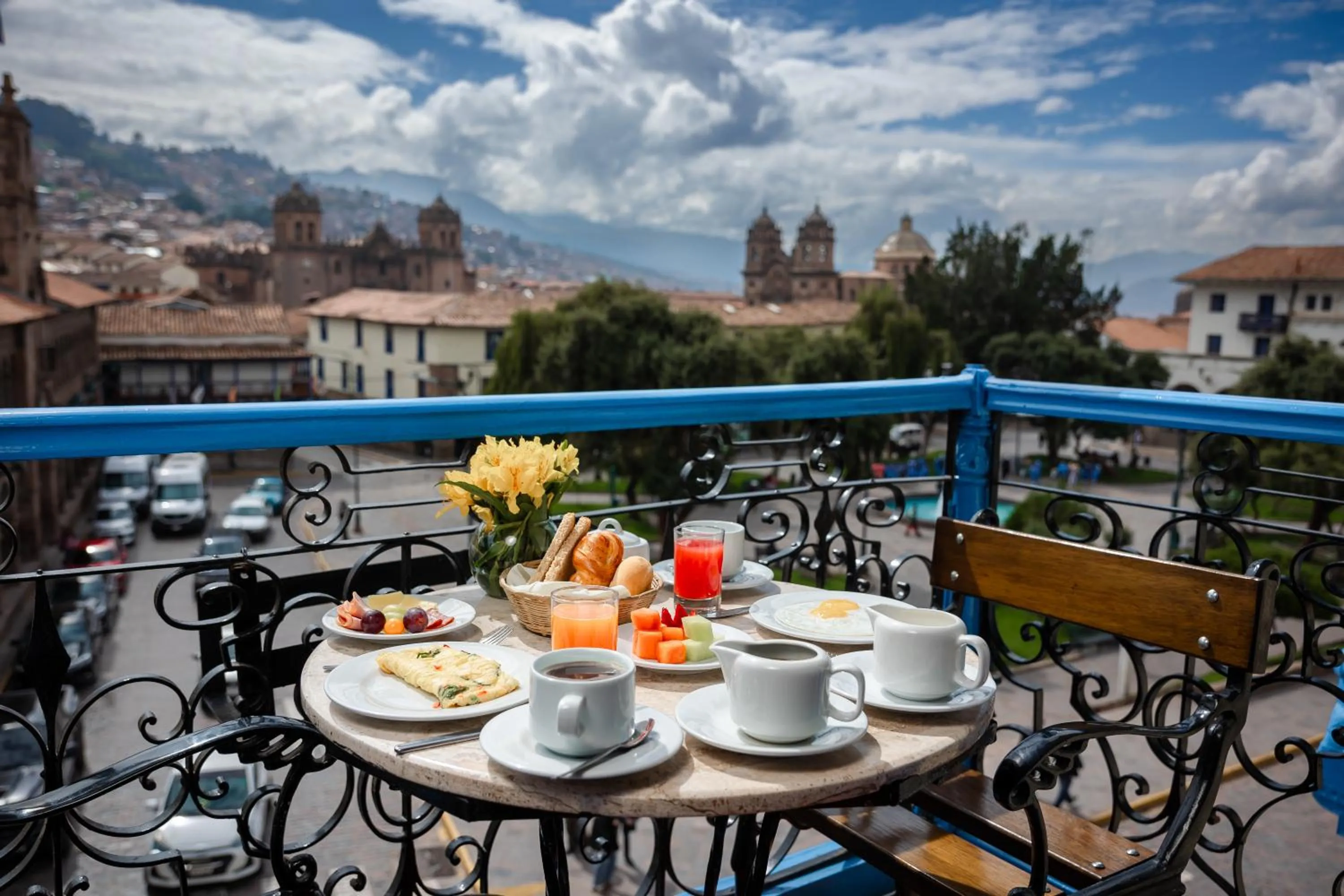 Natural landscape in Hotel Hacienda Cusco Plaza