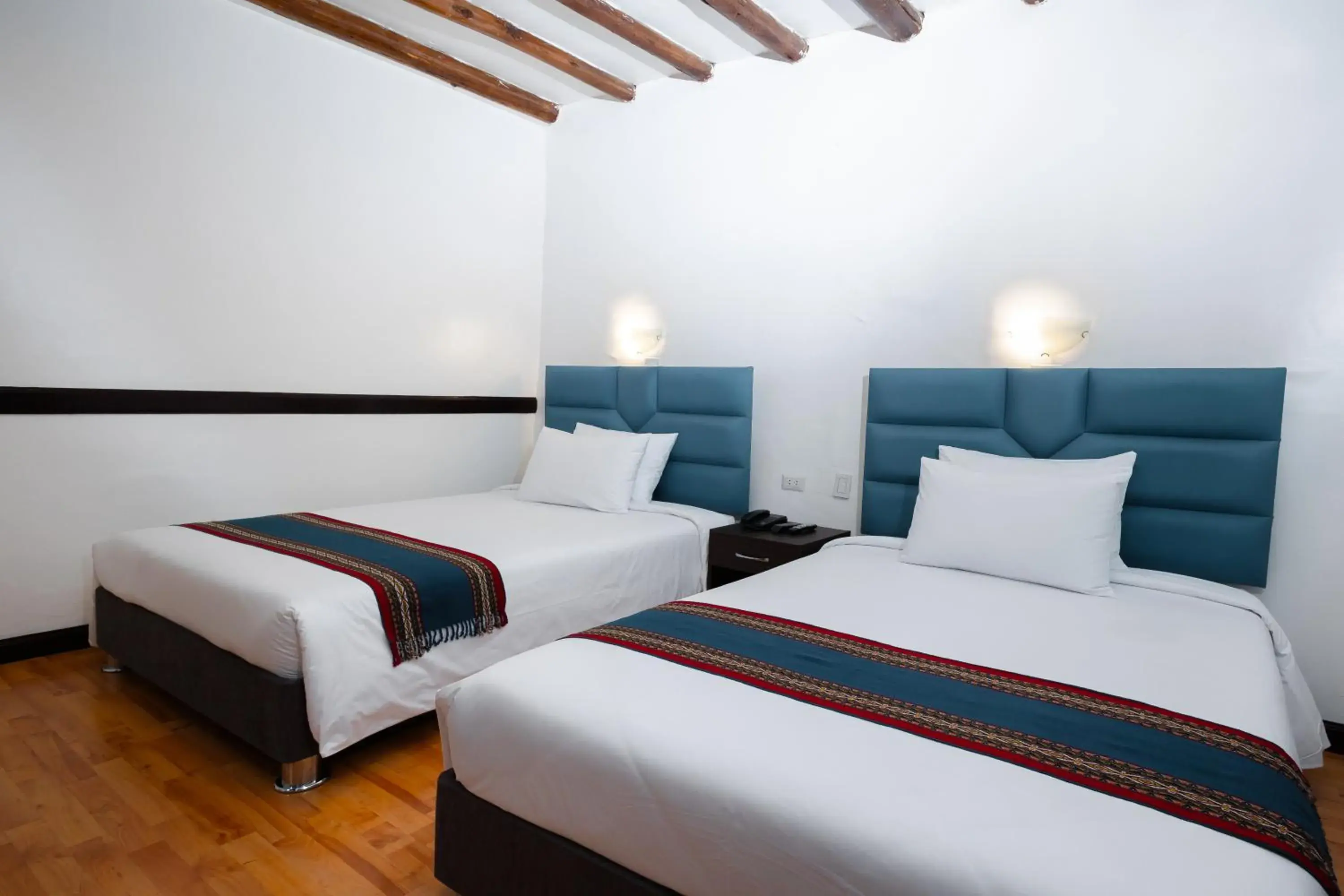 Bed in Hotel Hacienda Cusco Plaza Bed in Hotel Hacienda Cusco Plaza