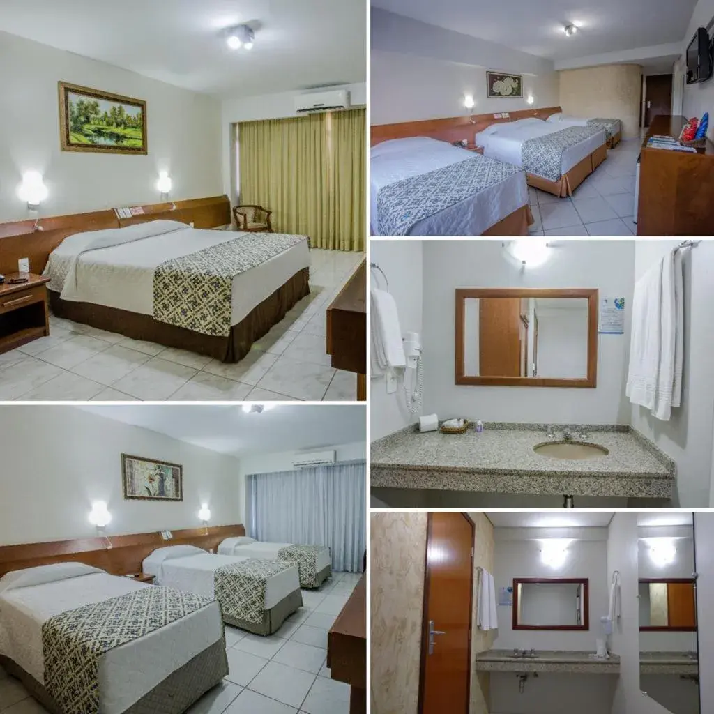 Bed in Foz Presidente Comfort Hotel Bed in Foz Presidente Comfort Hotel