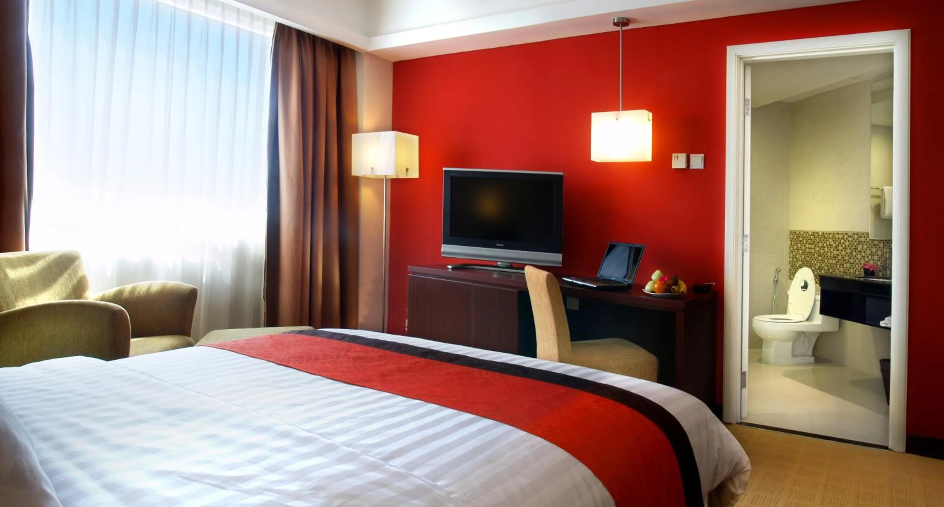 Bedroom, Bed in Java Paragon Hotel & Residences