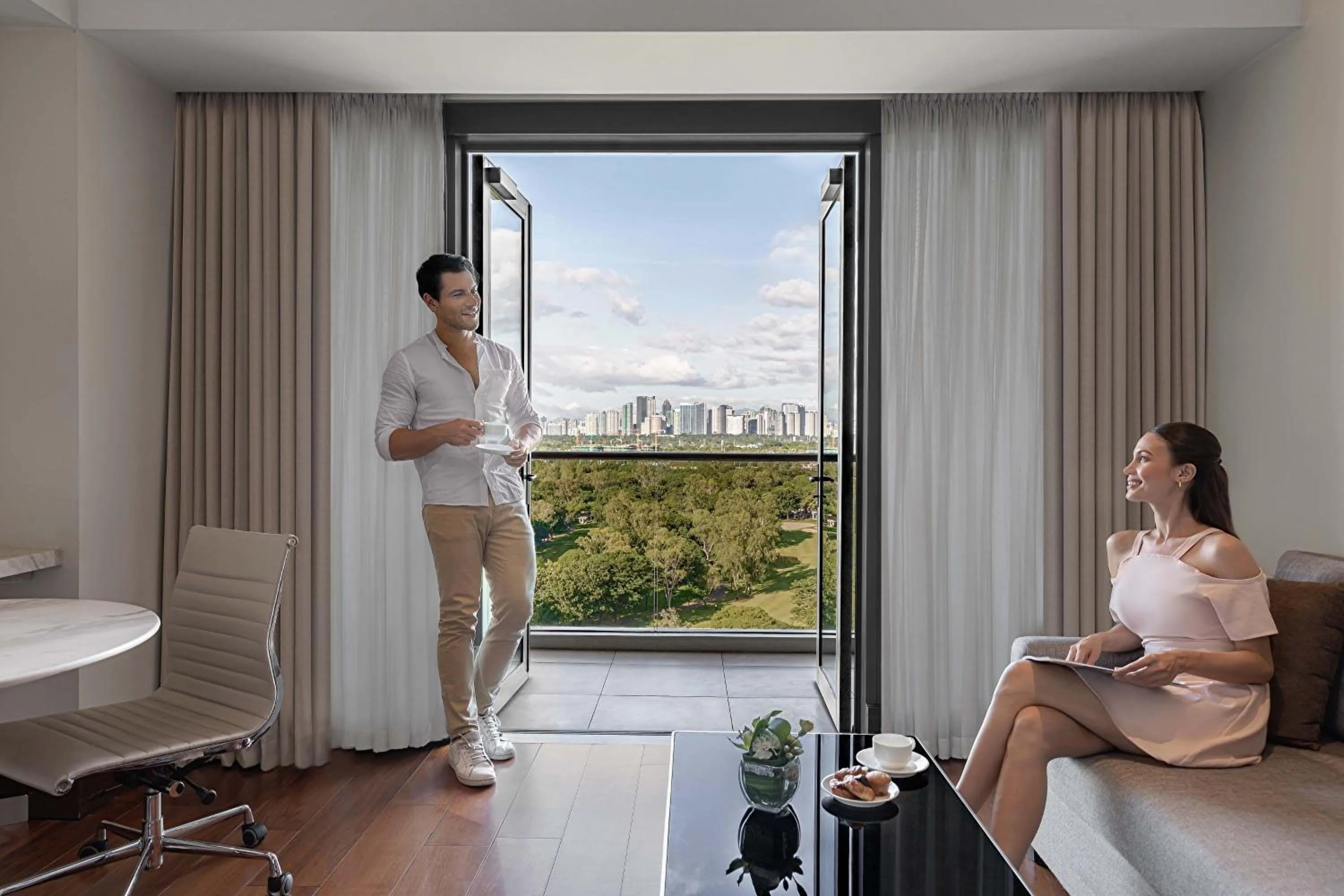 Photo of the whole room in Manila Marriott Hotel at Newport World Resorts