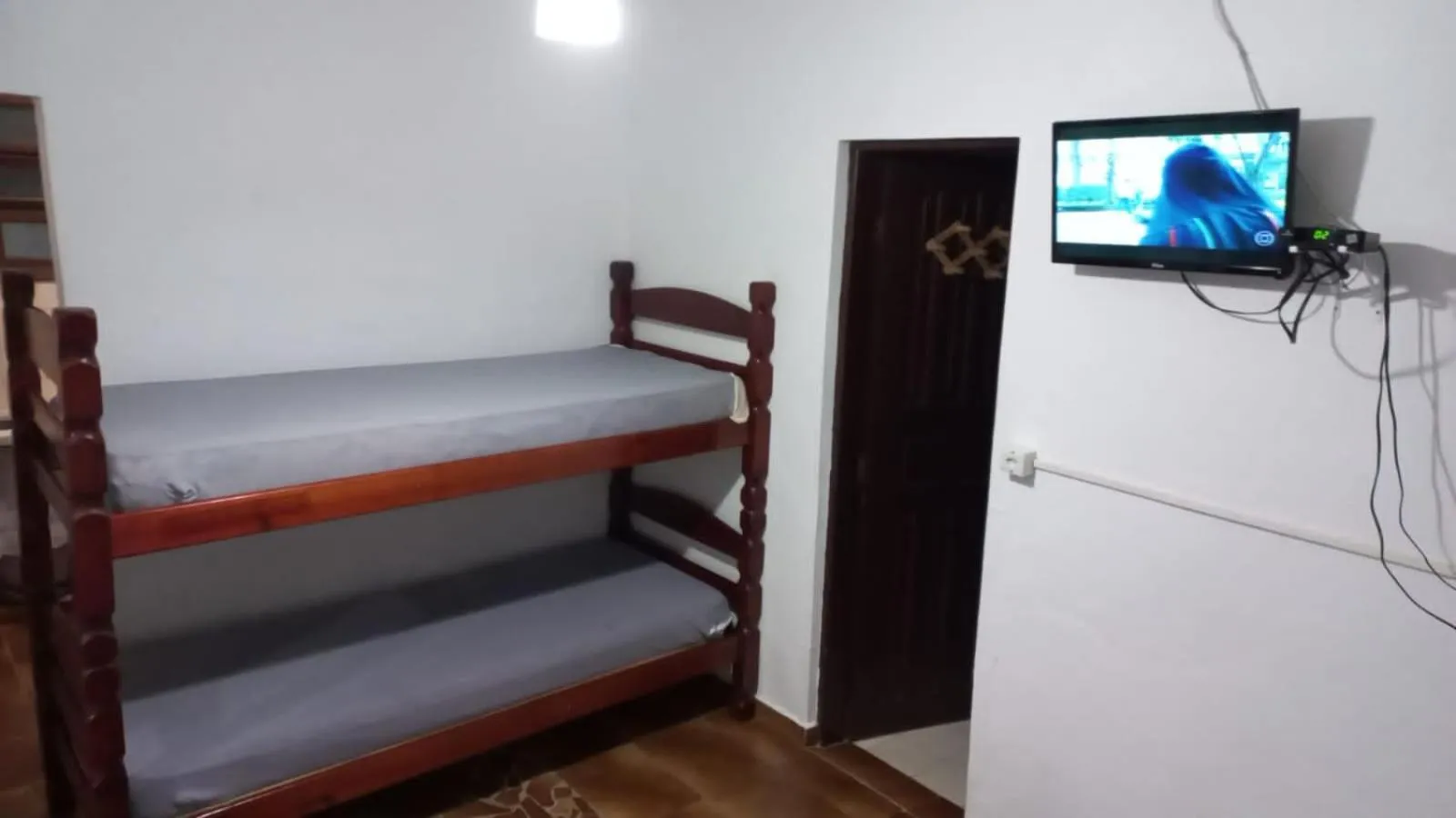 Bed in Pousada Chalés Vereda do Sol