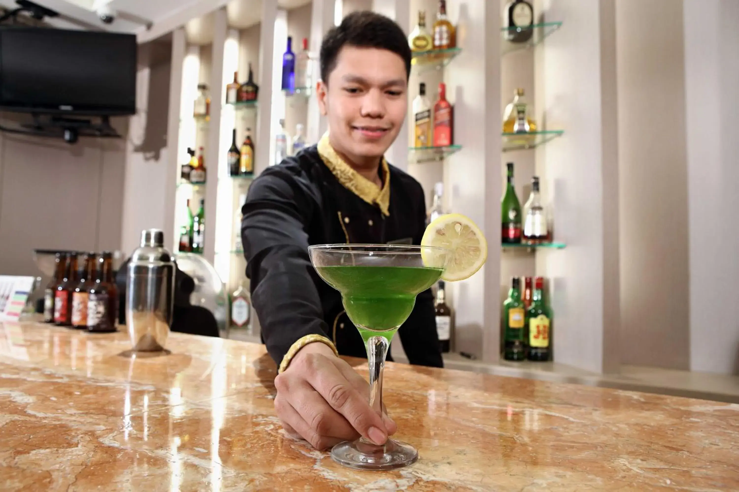 Lounge or bar in City Garden Suites Manila Lounge or bar in City Garden Suites Manila