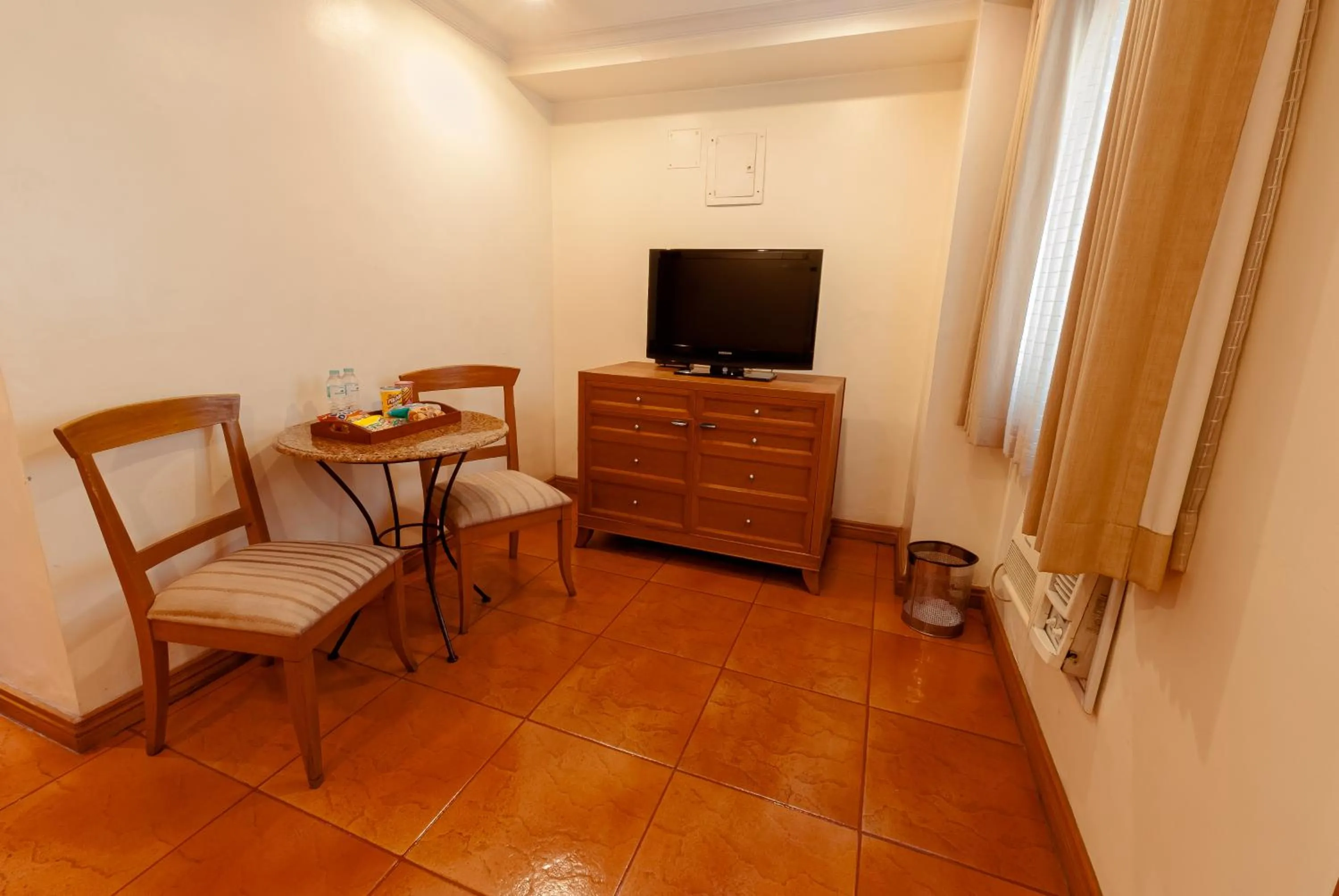 Living room in City Garden Suites Manila