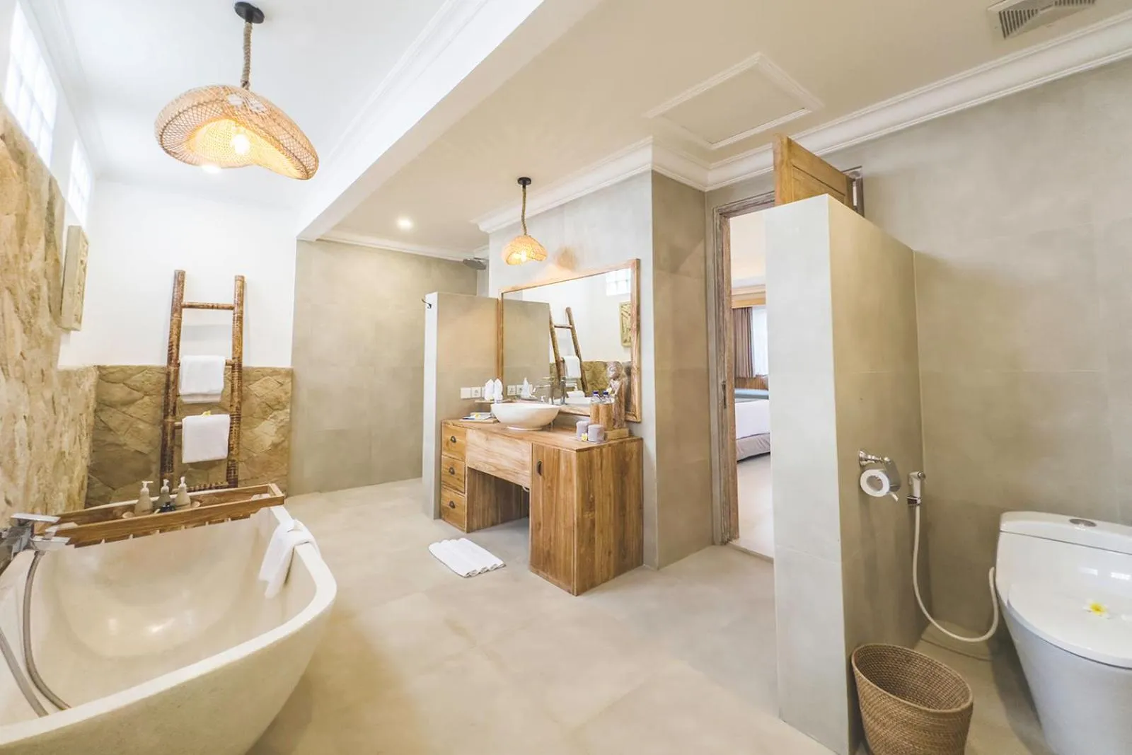 Bathroom in Vila Ombak