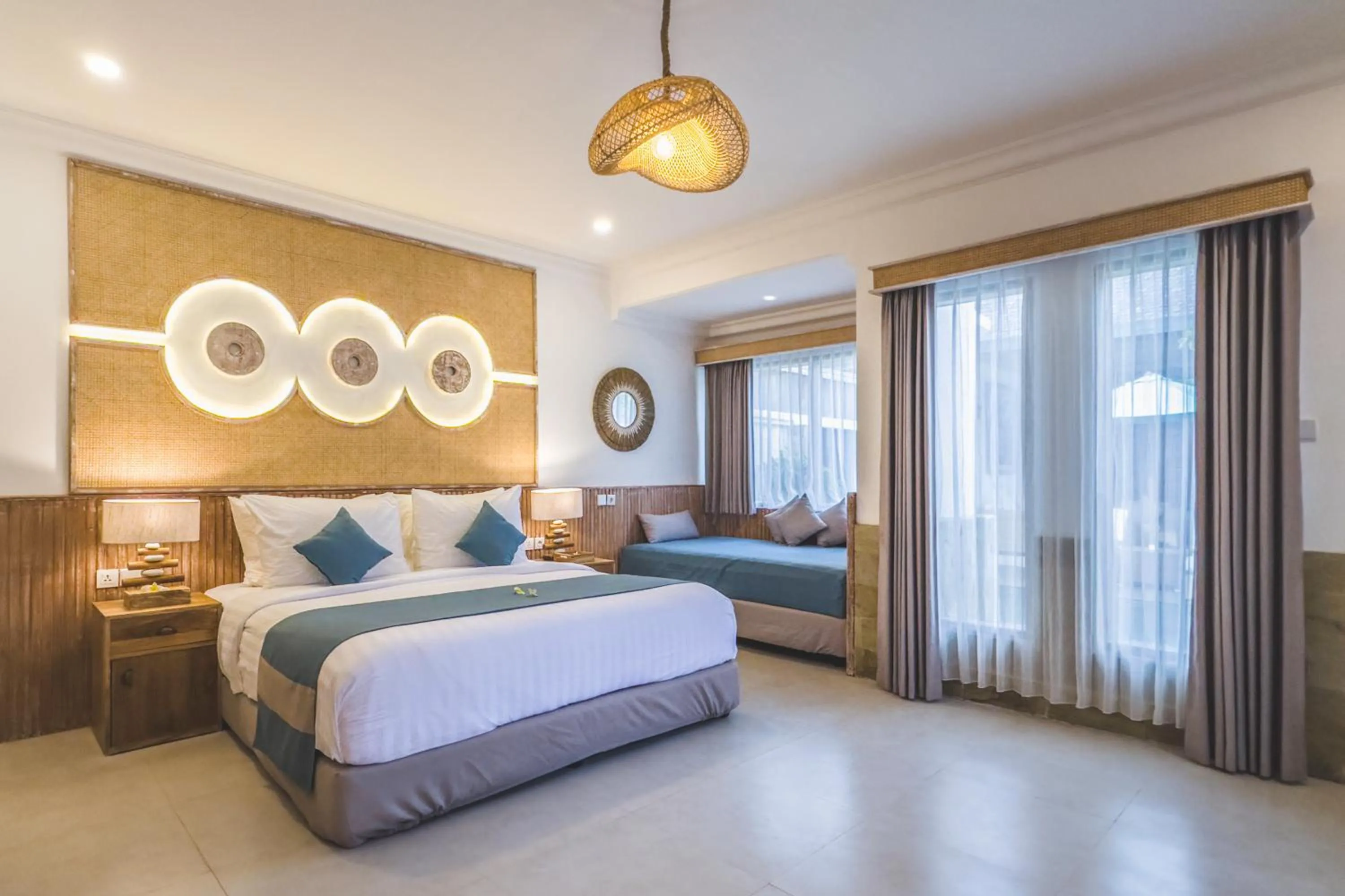 Bedroom, Bed in Vila Ombak