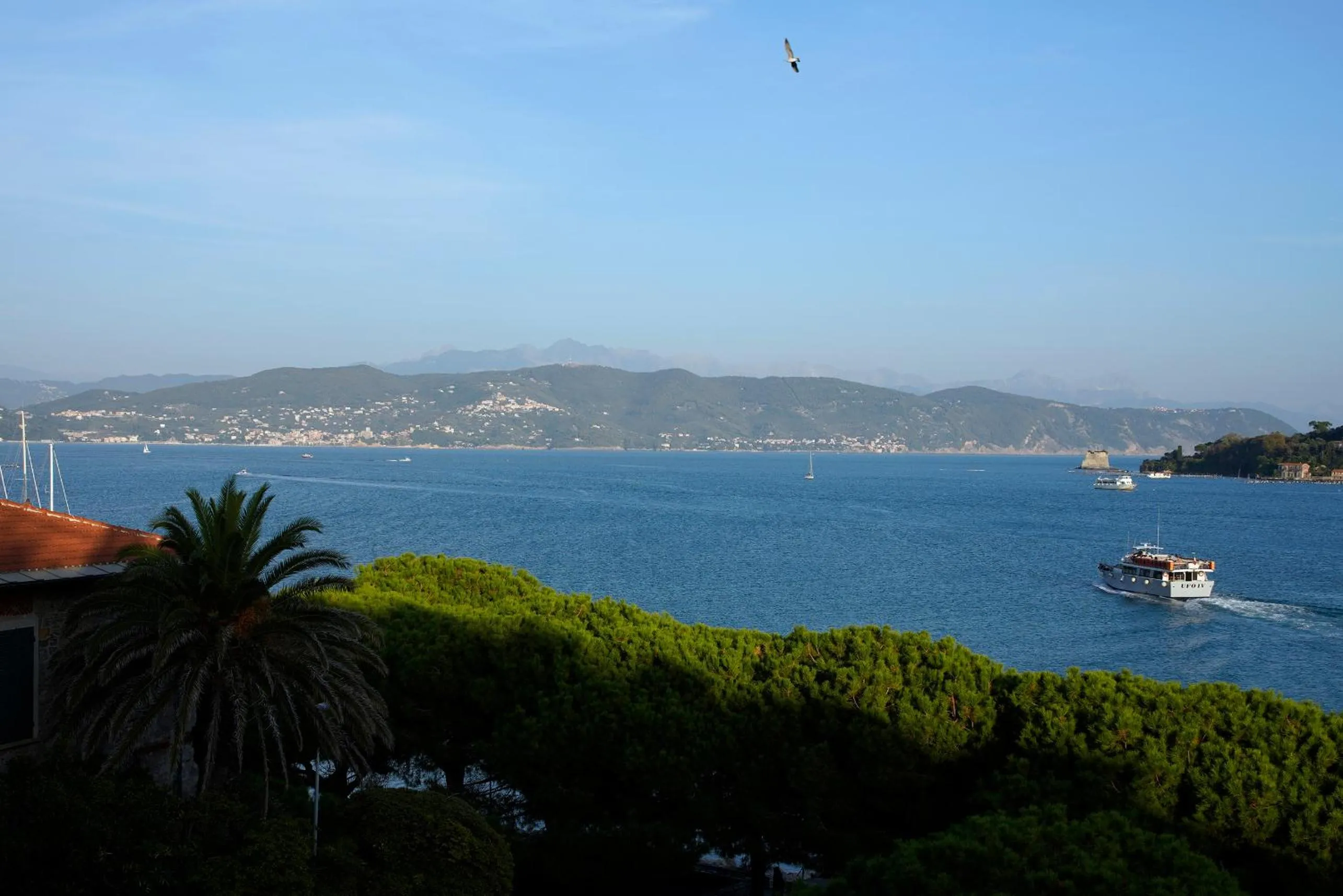Beach in La Finestra sul Mare
