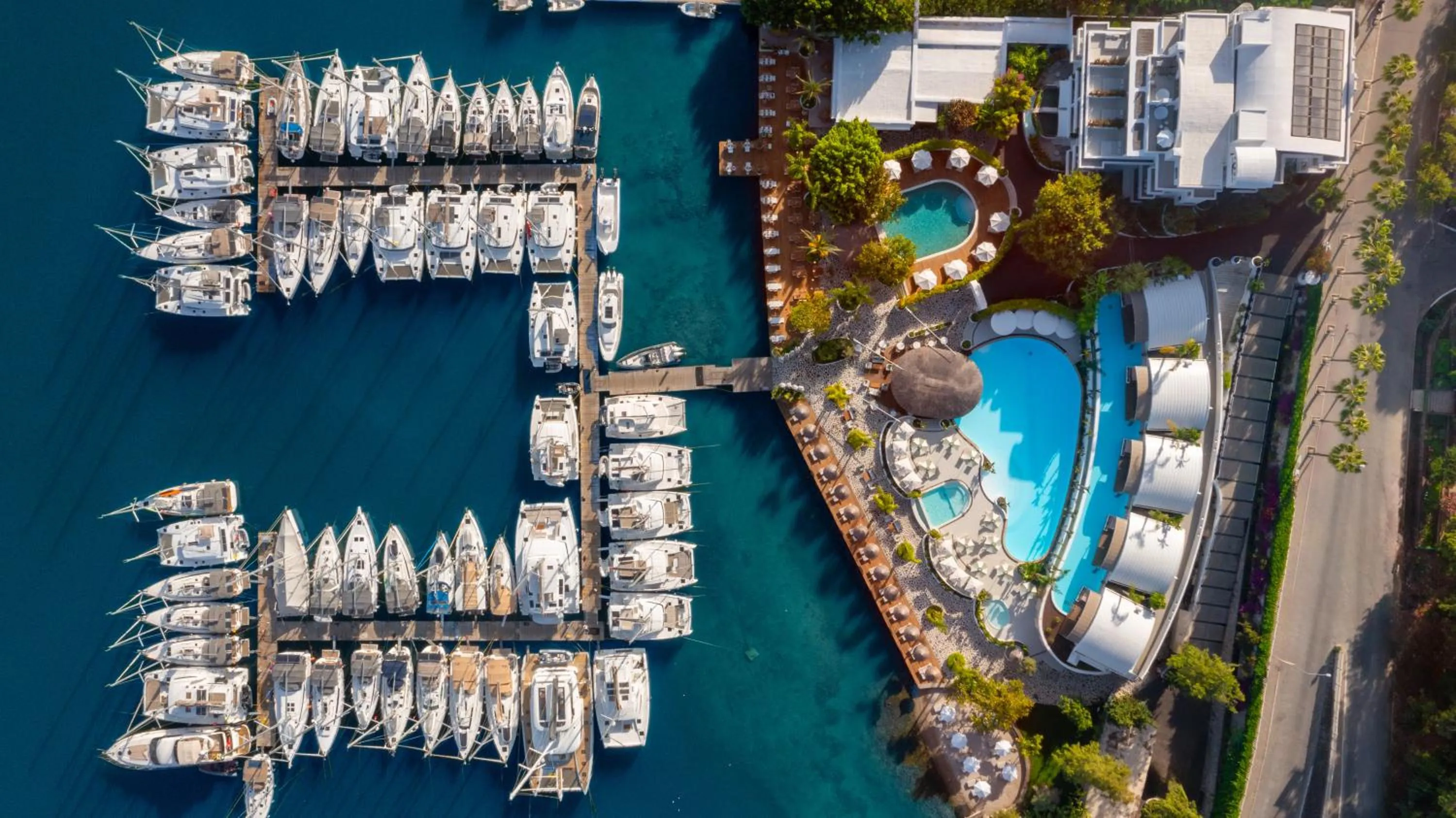 Bird's eye view in Yacht Classic Hotel - Boutique Class