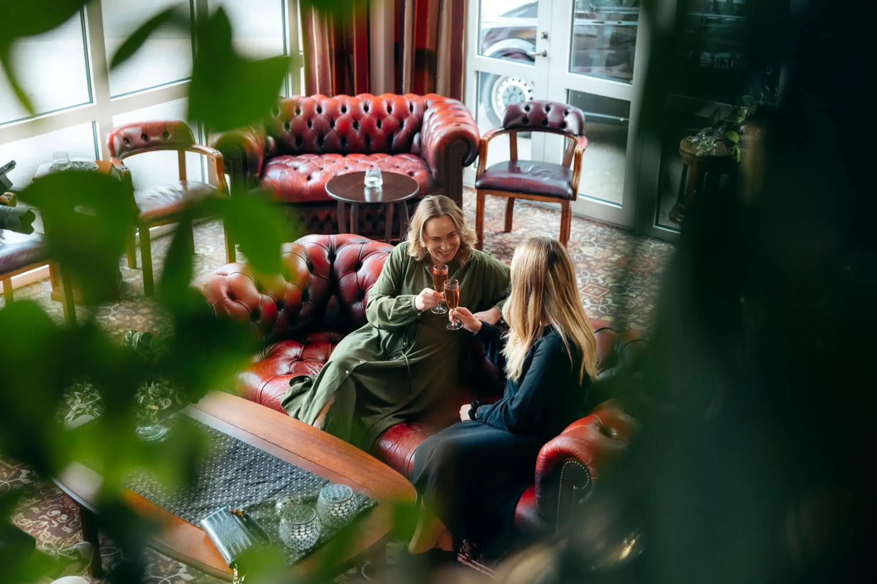 Lobby or reception in Hotel Skansen Lobby or reception in Hotel Skansen