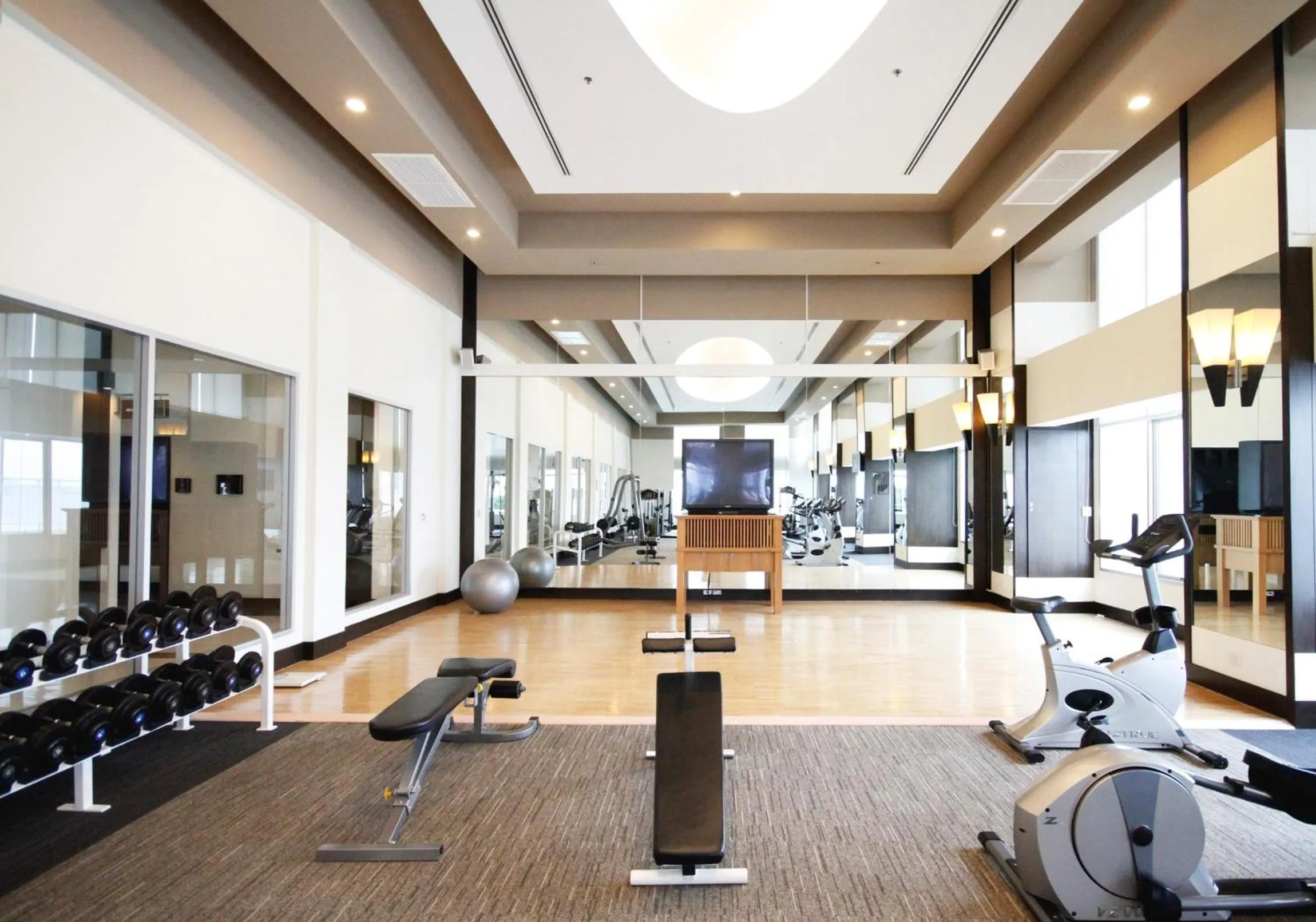 Fitness centre/facilities in Cape Racha Hotel