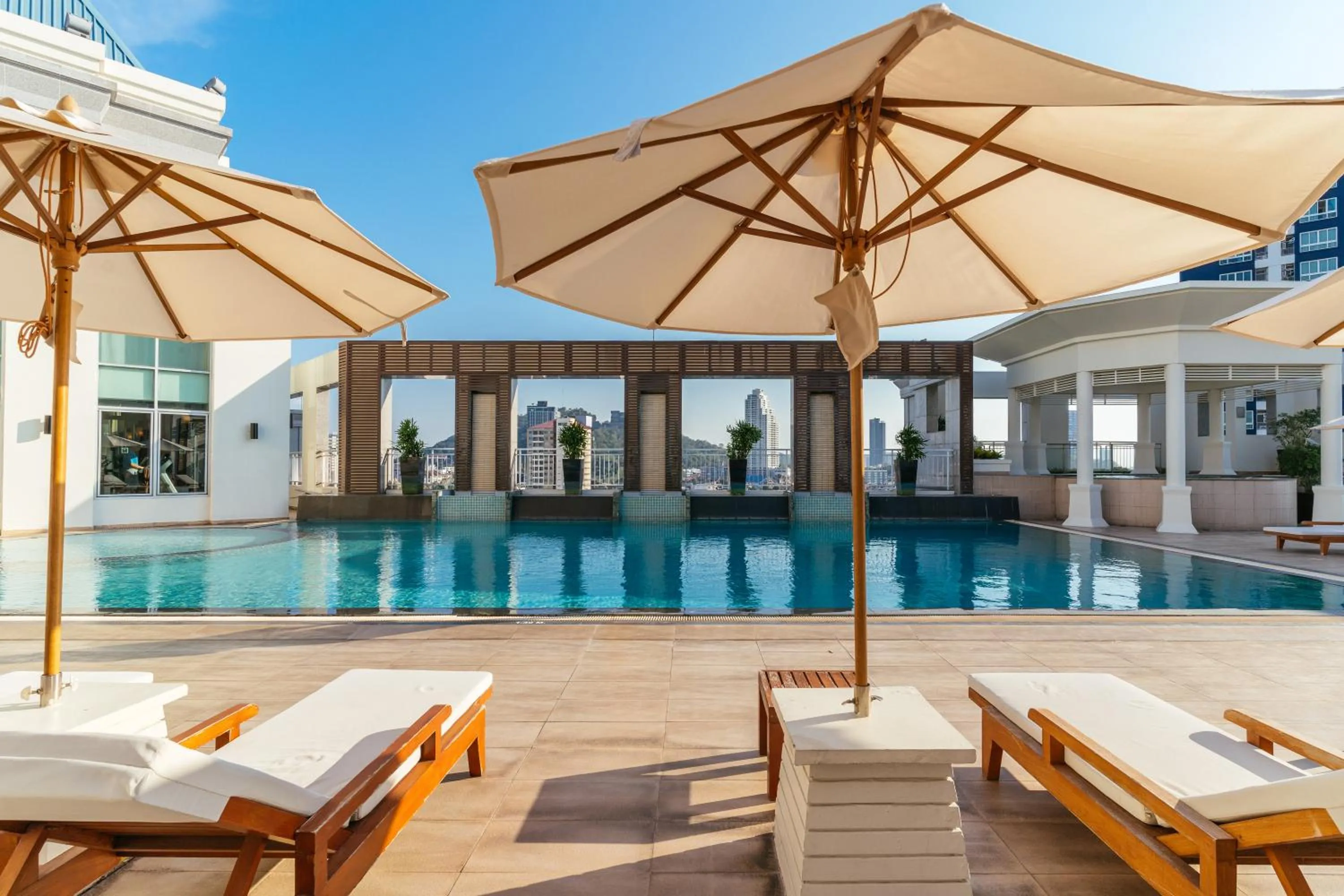 Swimming pool in Cape Racha Hotel