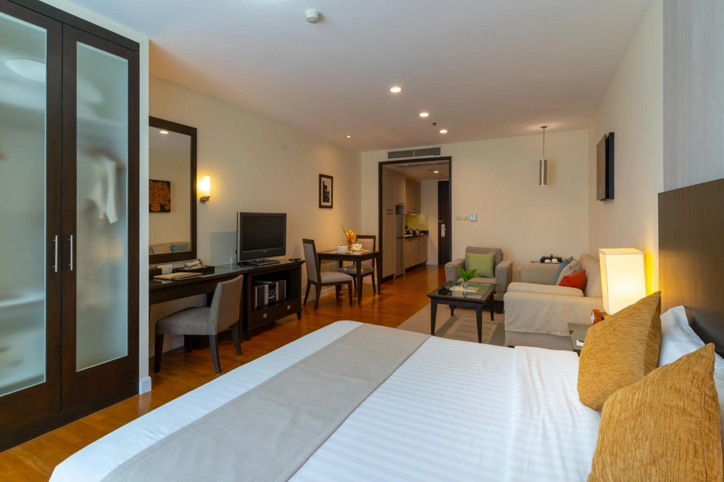 Bed in Cape Racha Hotel