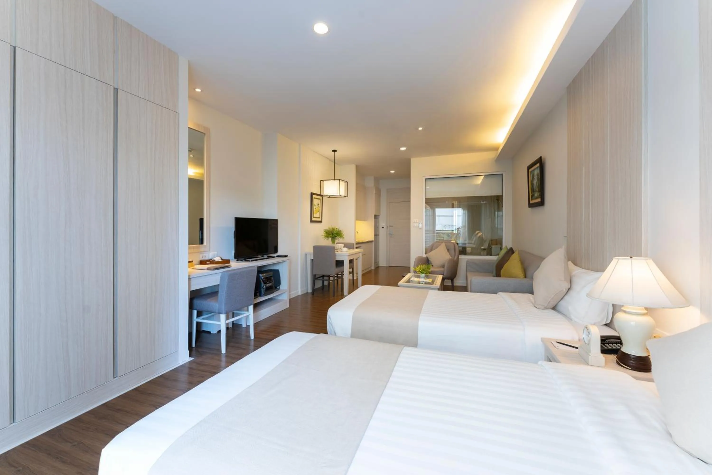 Bed in Cape Racha Hotel