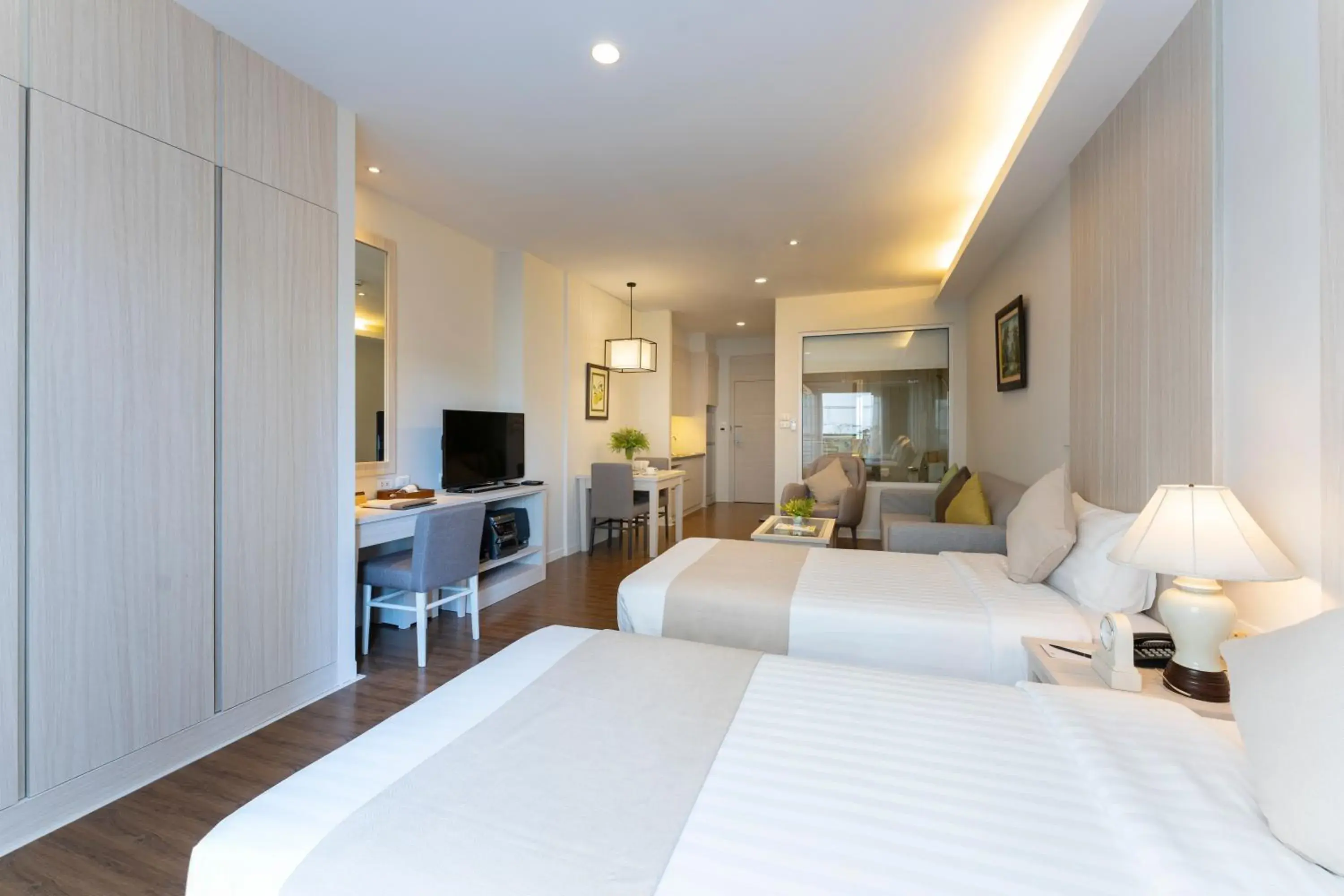 Bed in Cape Racha Hotel Bed in Cape Racha Hotel