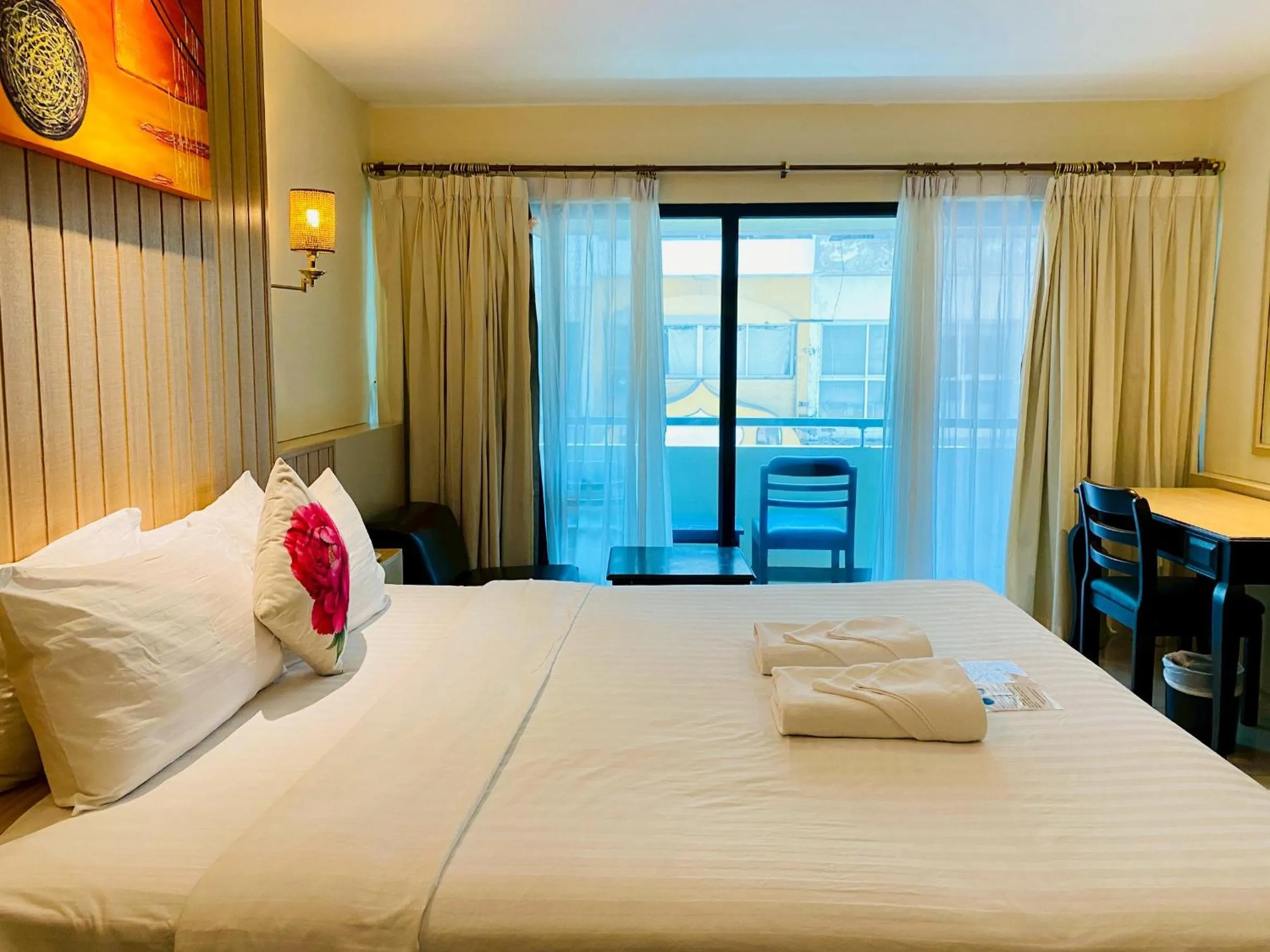 Bed in Baywalk Residence Pattaya