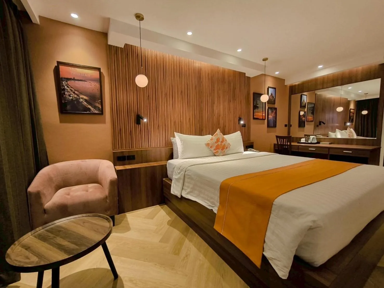 Bedroom, Bed in Baywalk Residence Pattaya