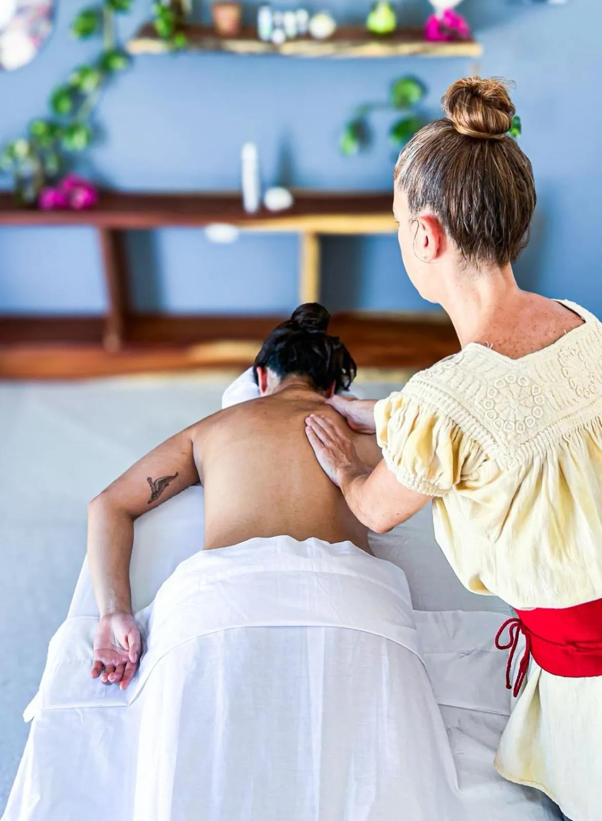 Massage in Hotel La Casa Cielo solo adultos