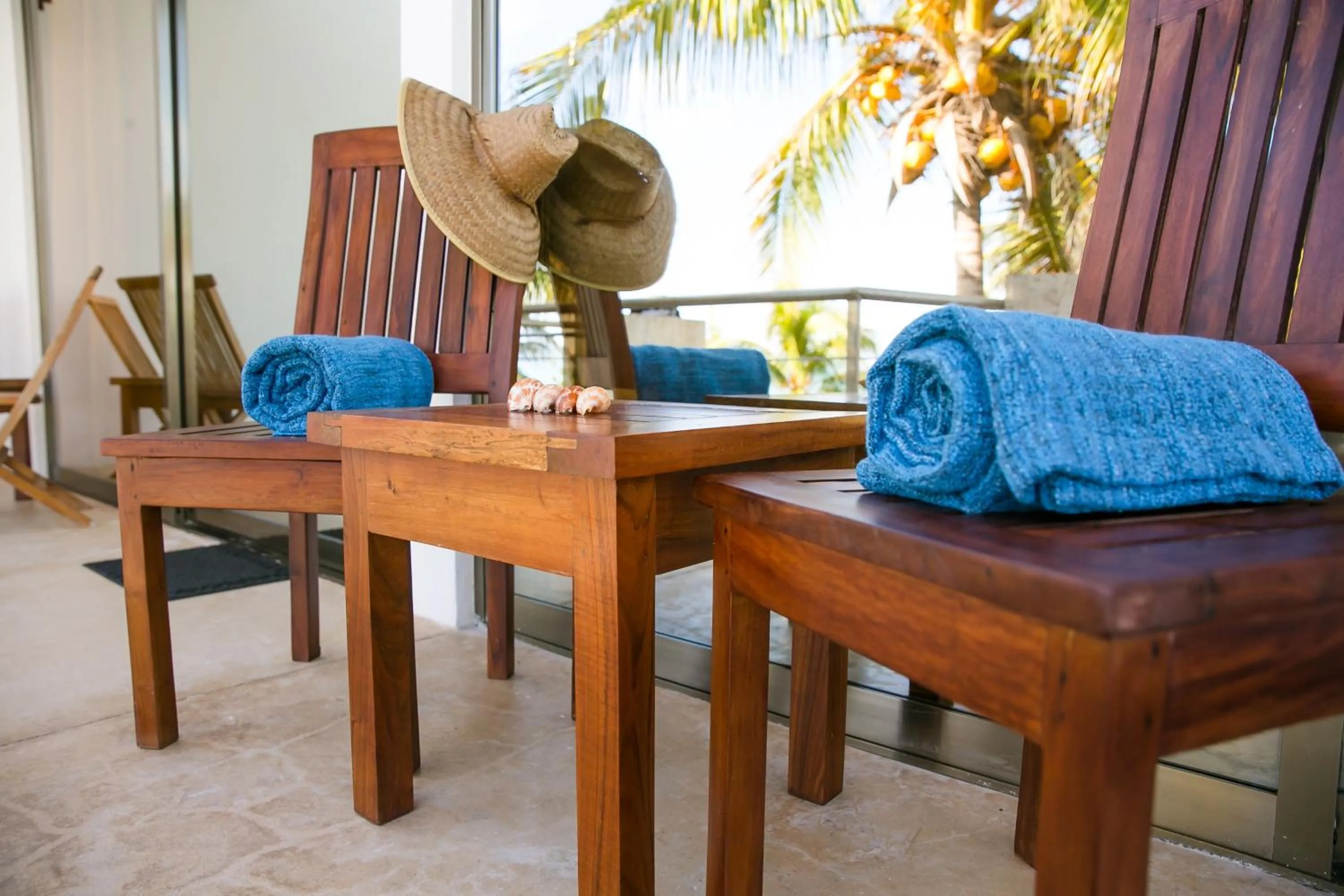 Patio in Hotel La Casa Cielo solo adultos