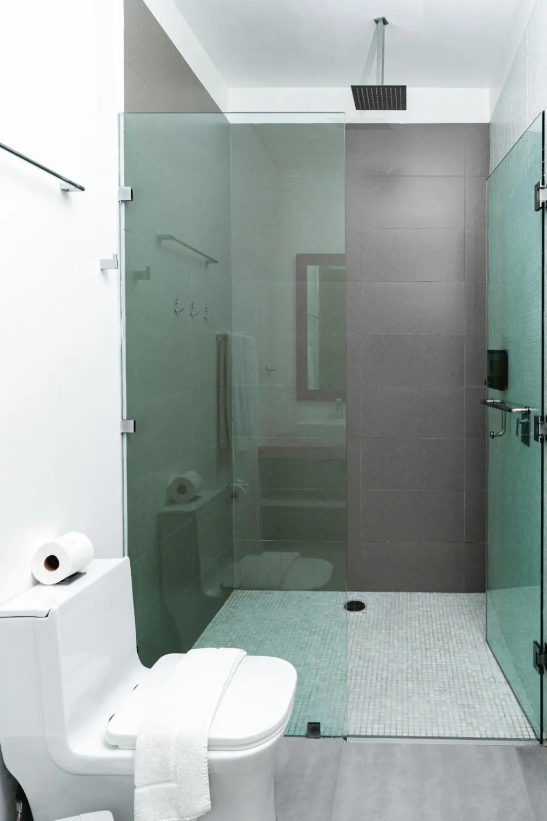 Shower in Hotel La Casa Cielo solo adultos