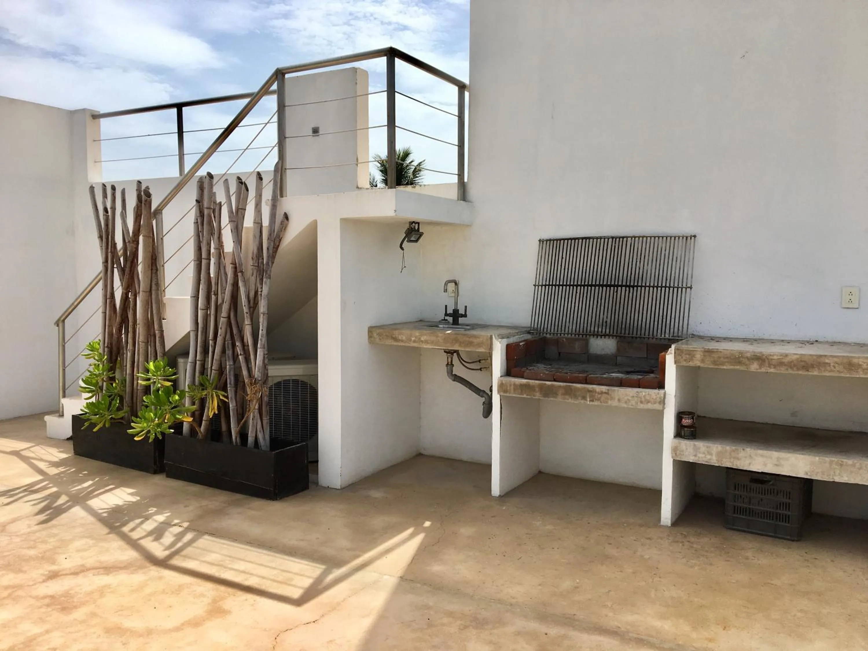 BBQ facilities in Hotel La Casa Cielo solo adultos