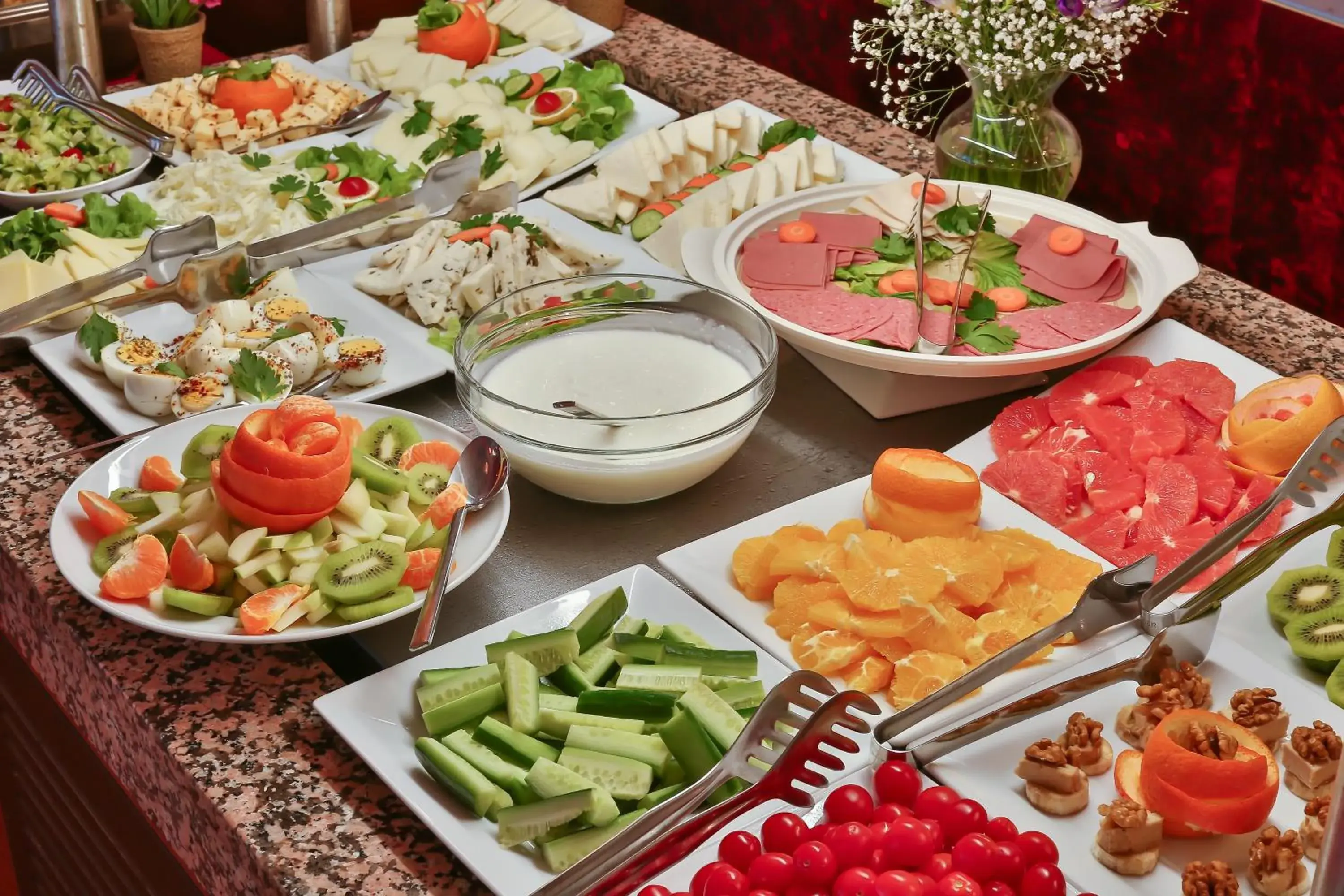 Buffet breakfast in Senatus Hotel - Special Class Buffet breakfast in Senatus Hotel - Special Class